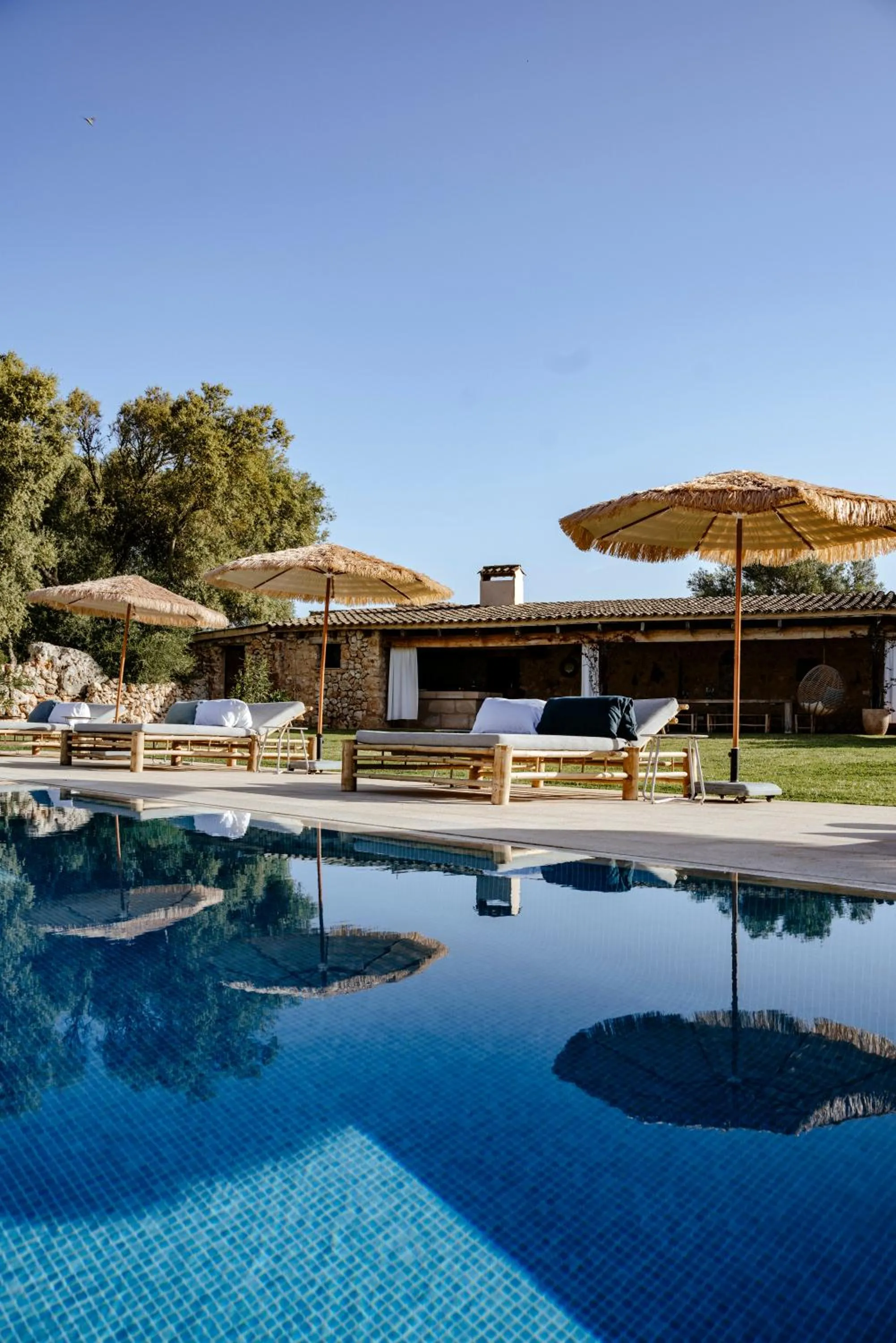 Swimming pool in Finca Gomera - Agroturismo Hotel
