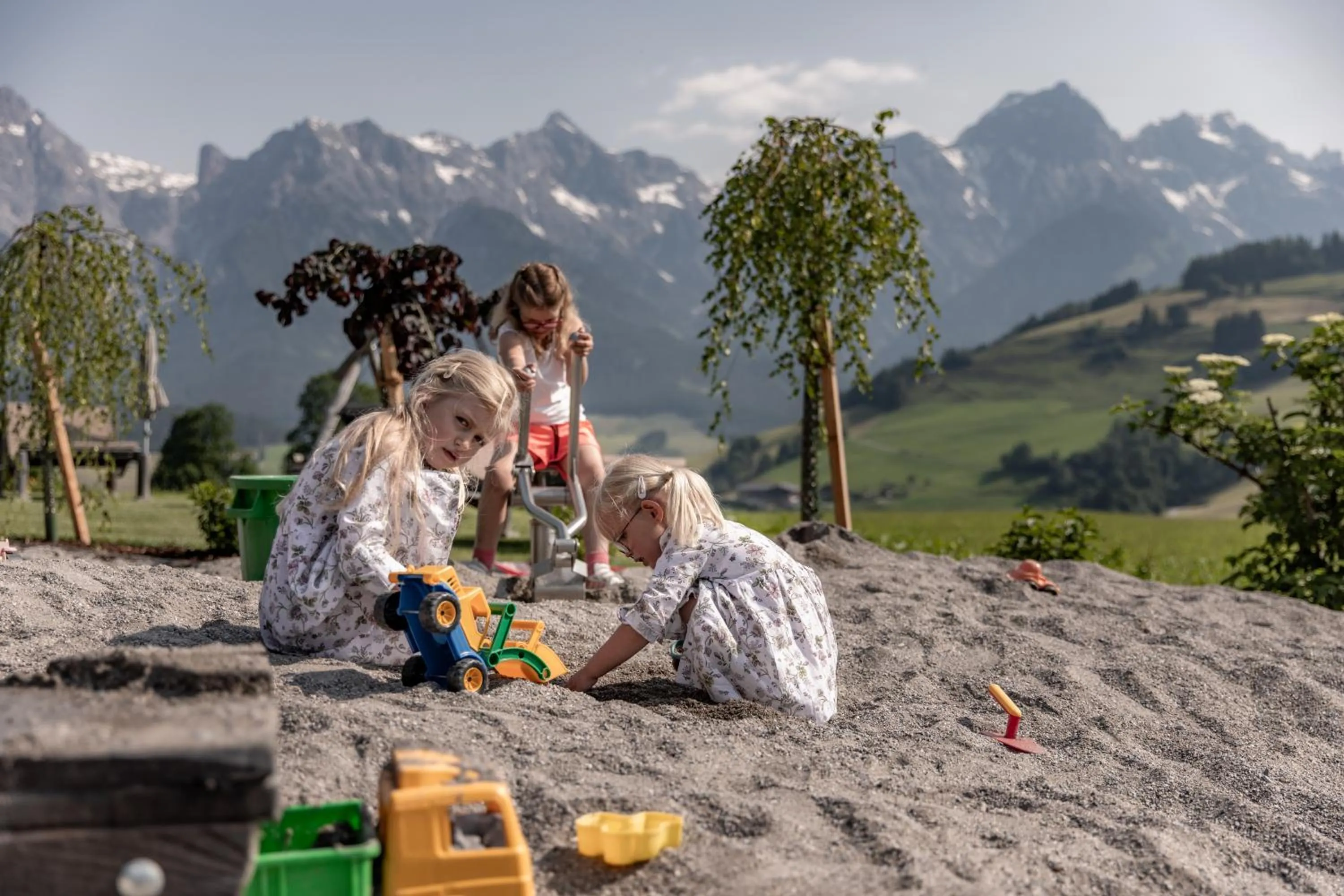 Mountain view in Biohof Ebengut