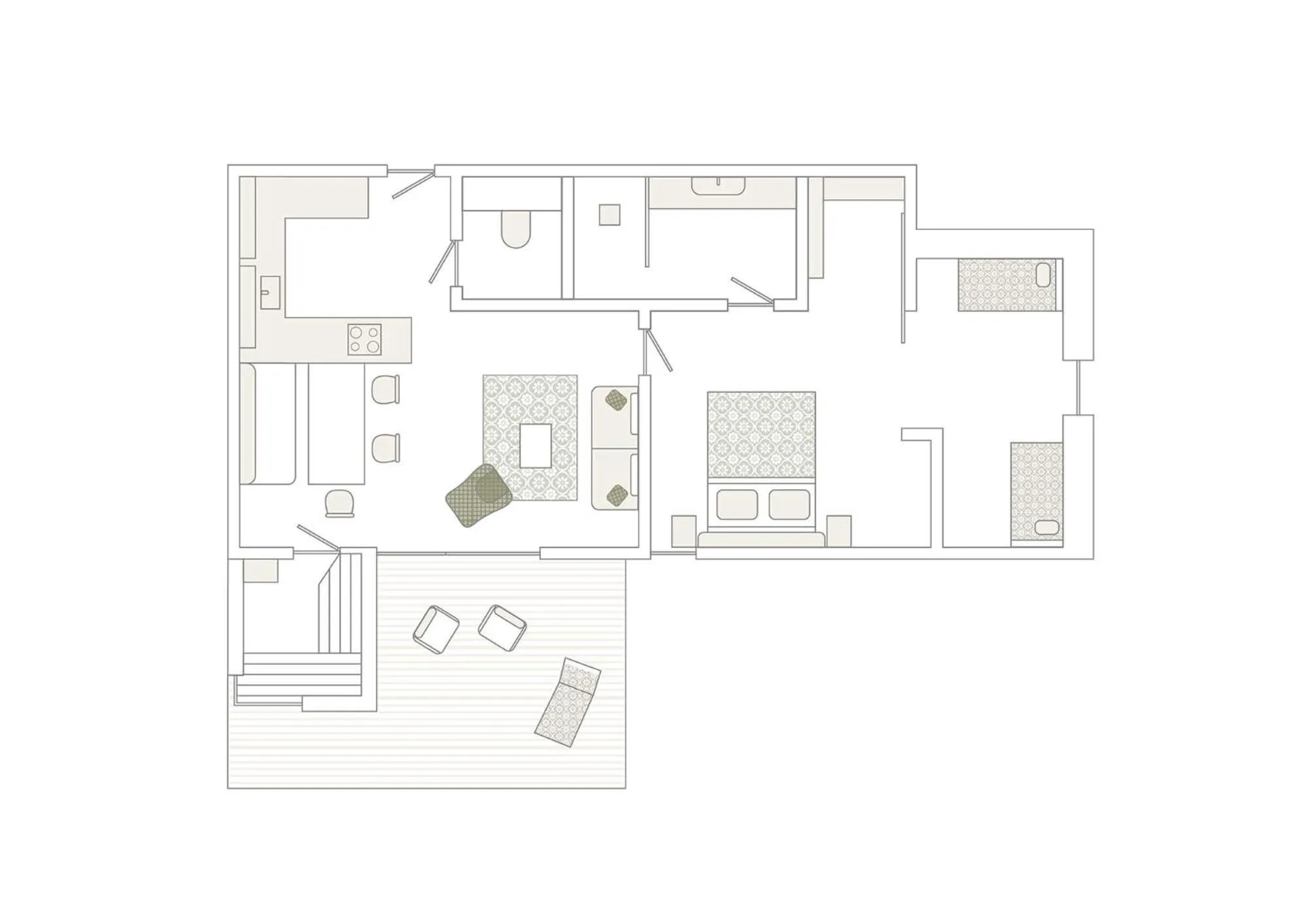 Photo of the whole room in Biohof Ebengut