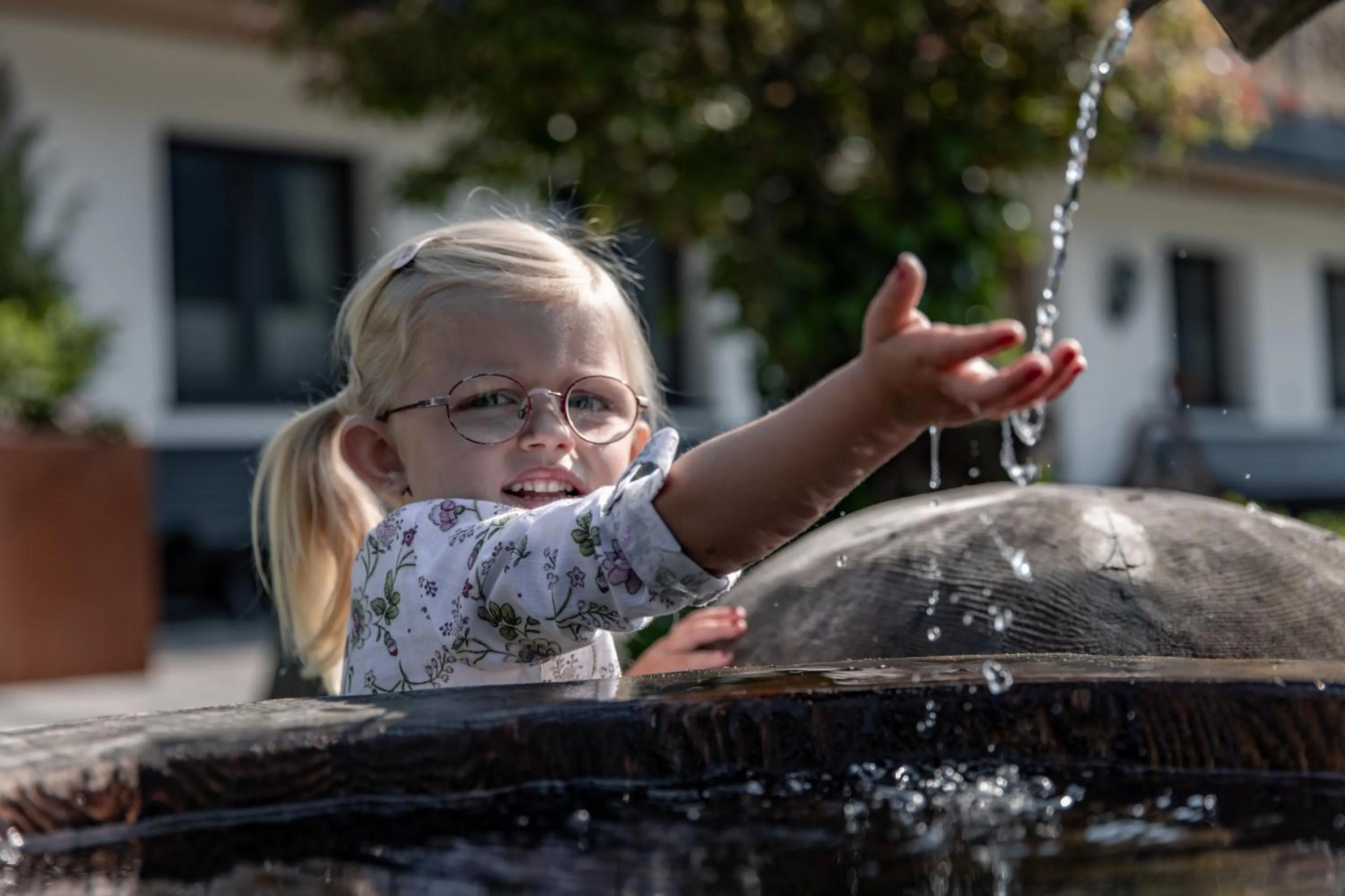 children in Biohof Ebengut