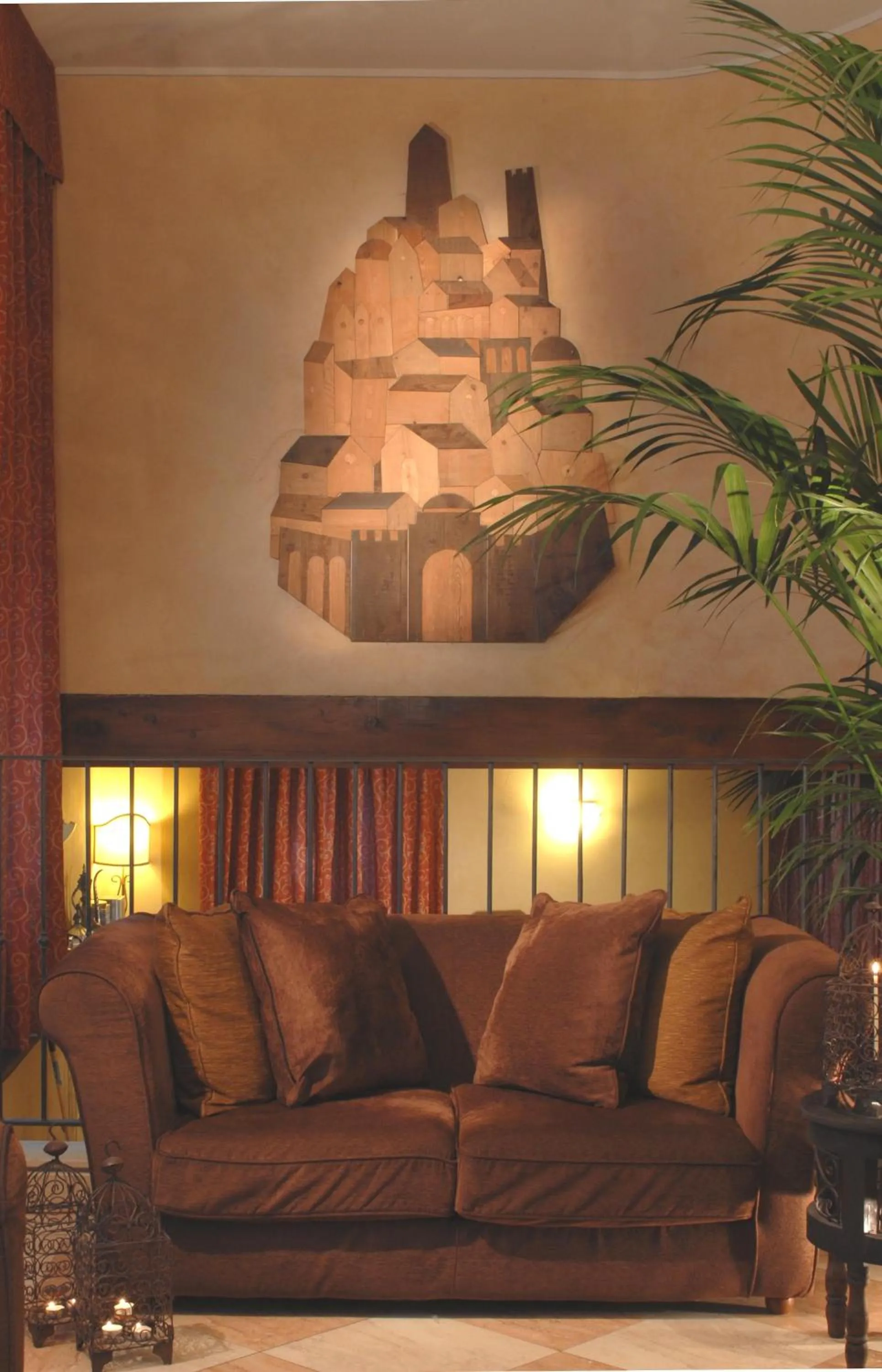 Lobby or reception in Hotel Del Borgo