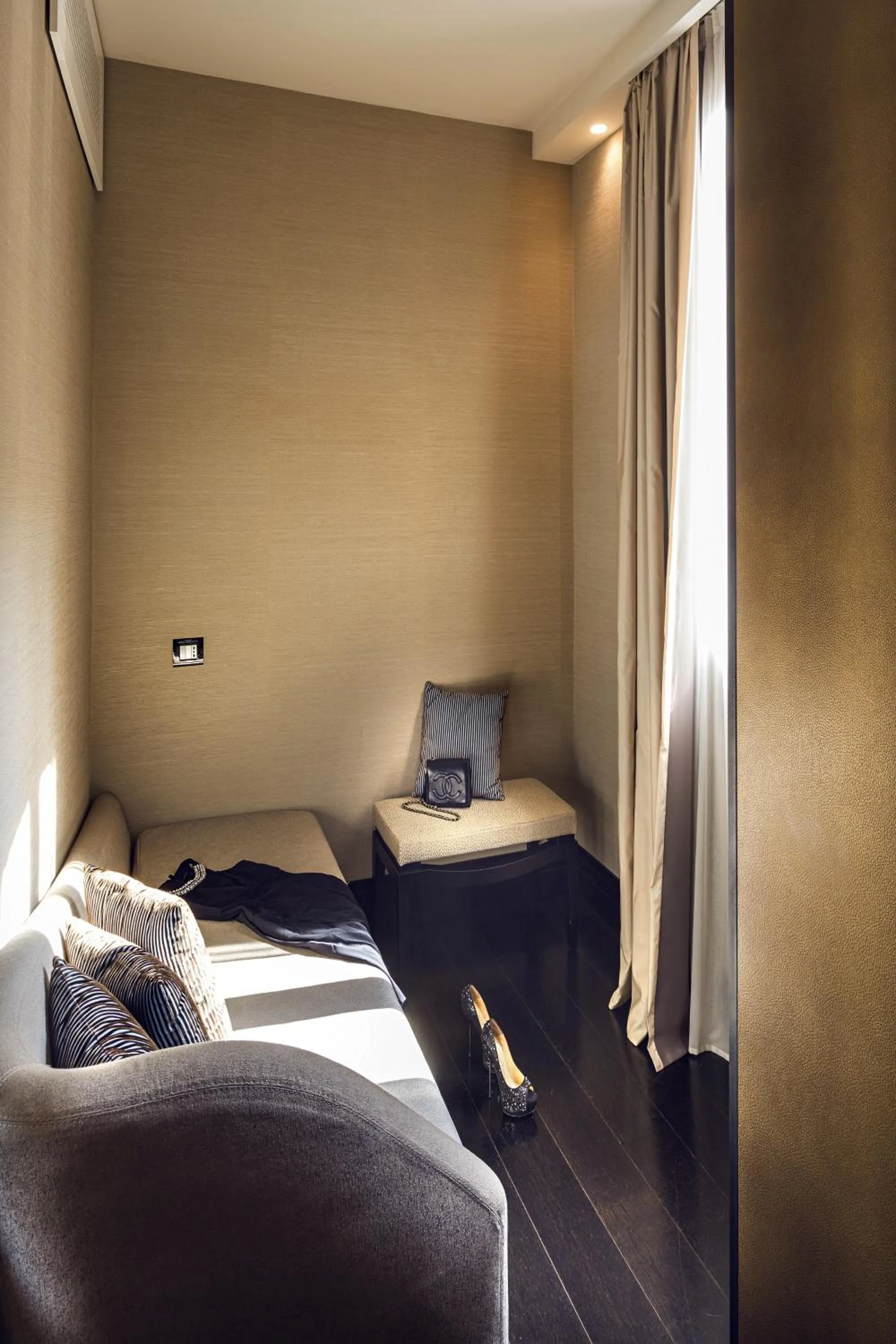 Decorative detail, Bed in The Venice Times