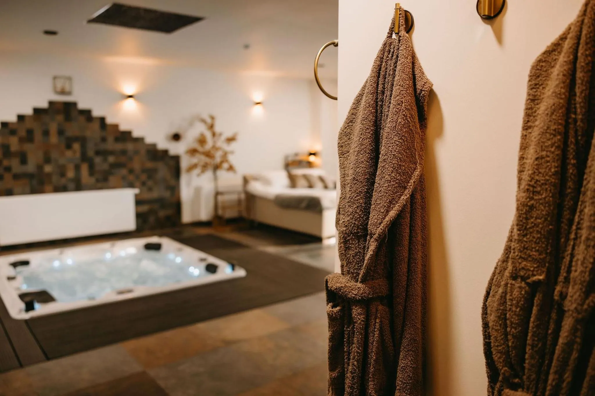 Bed in Maas en Waal Wellness & Suites