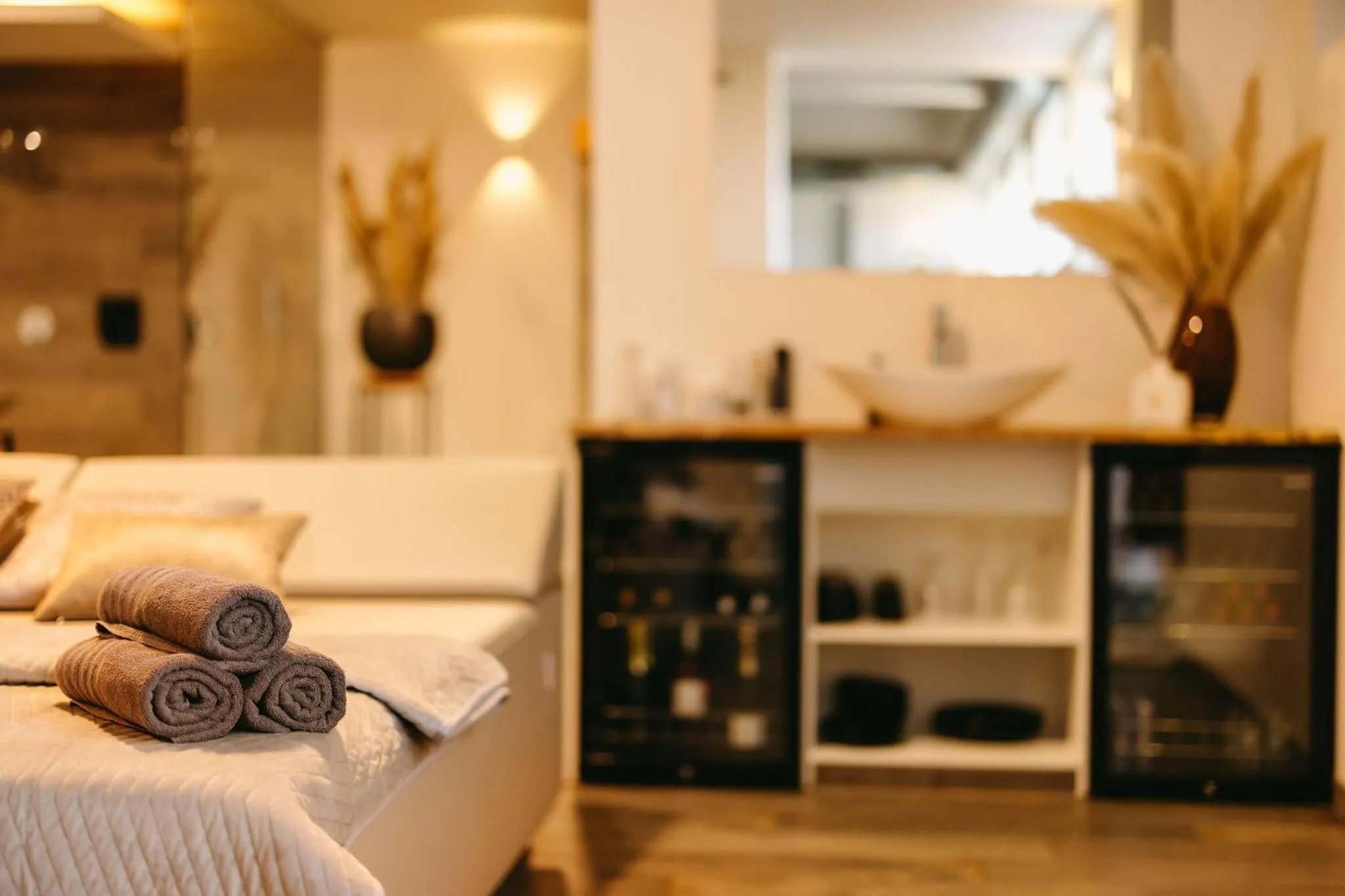 Bed in Maas en Waal Wellness & Suites