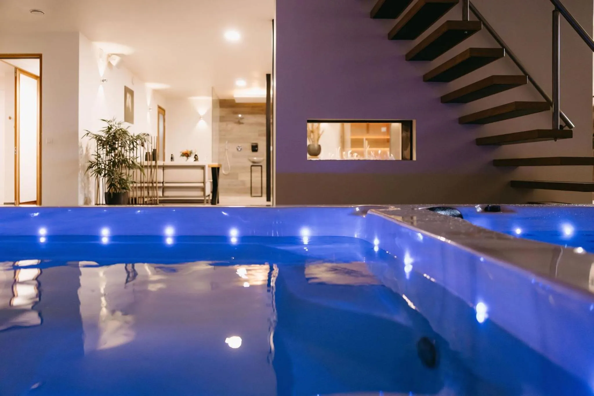Hot Tub in Maas en Waal Wellness & Suites