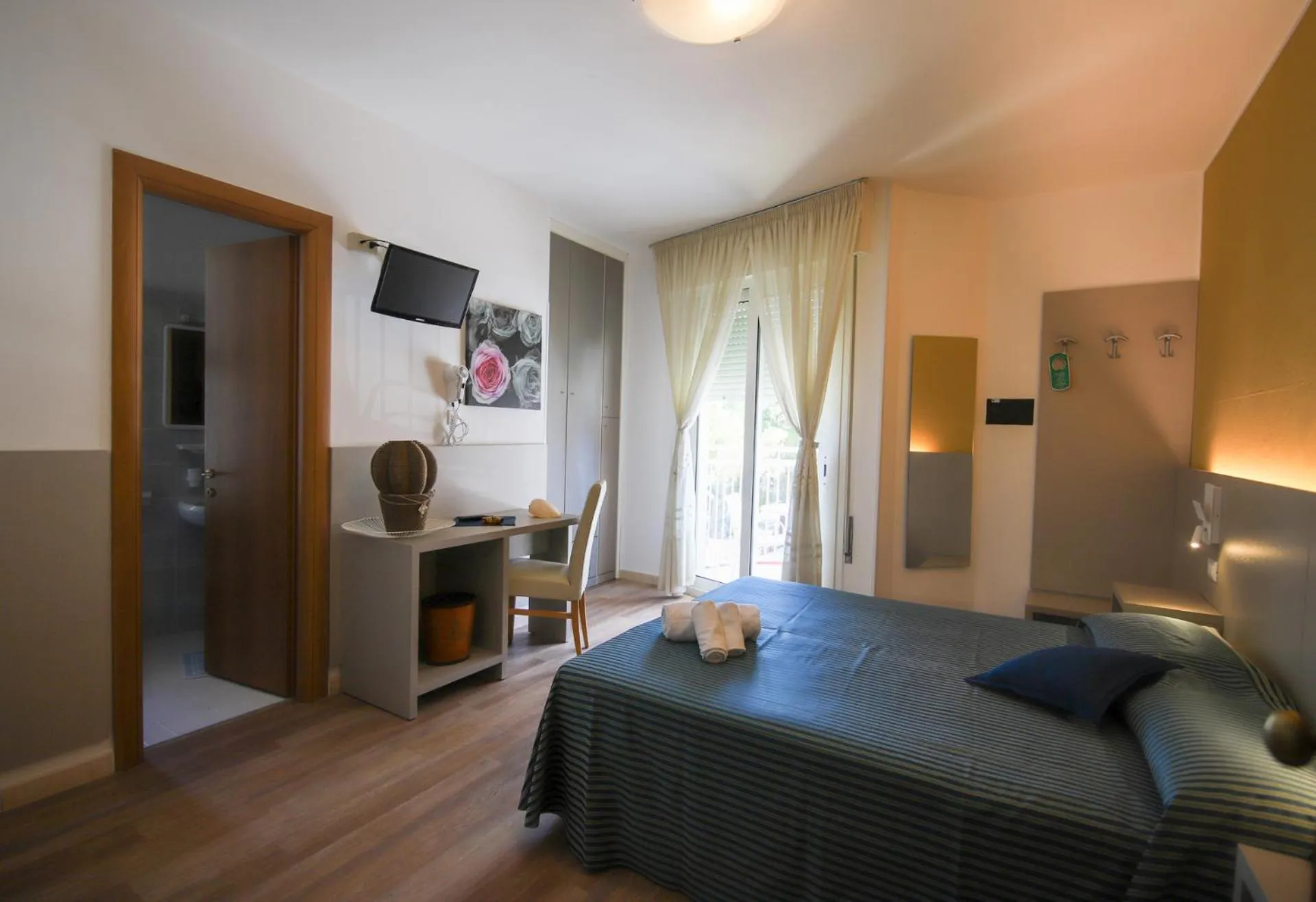 Bed in Hotel Stockholm