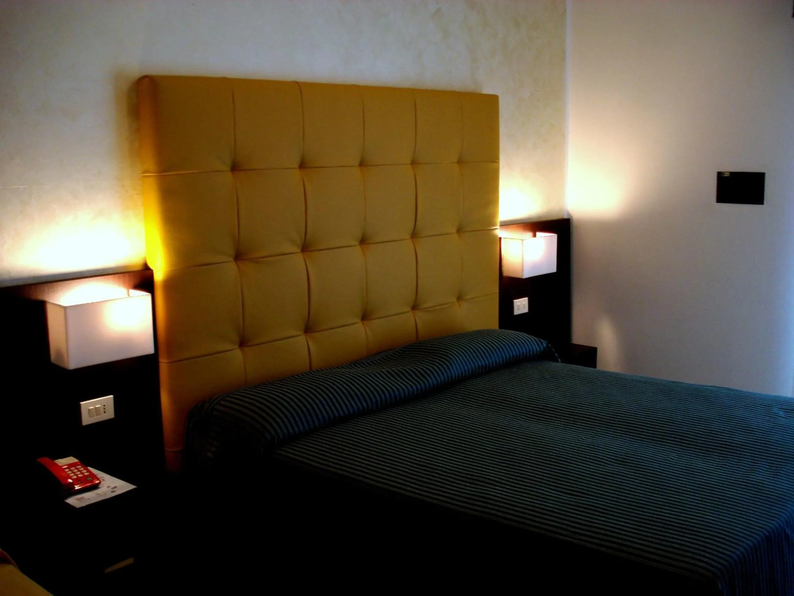 Bed in Hotel Stockholm