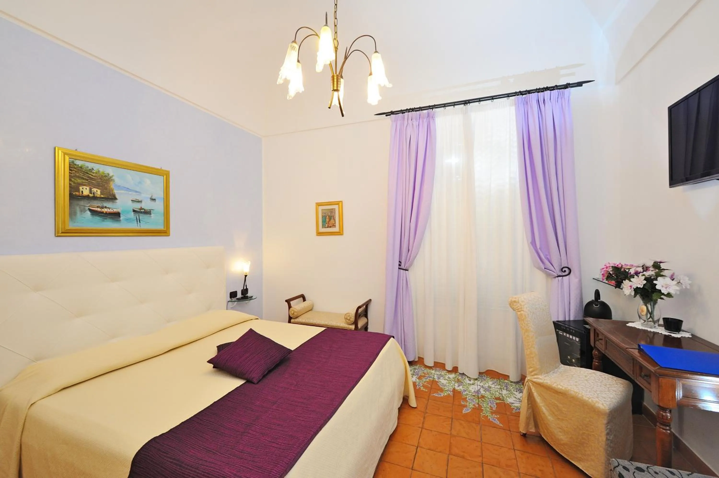 Bed in Hotel Relais Villa Annalara