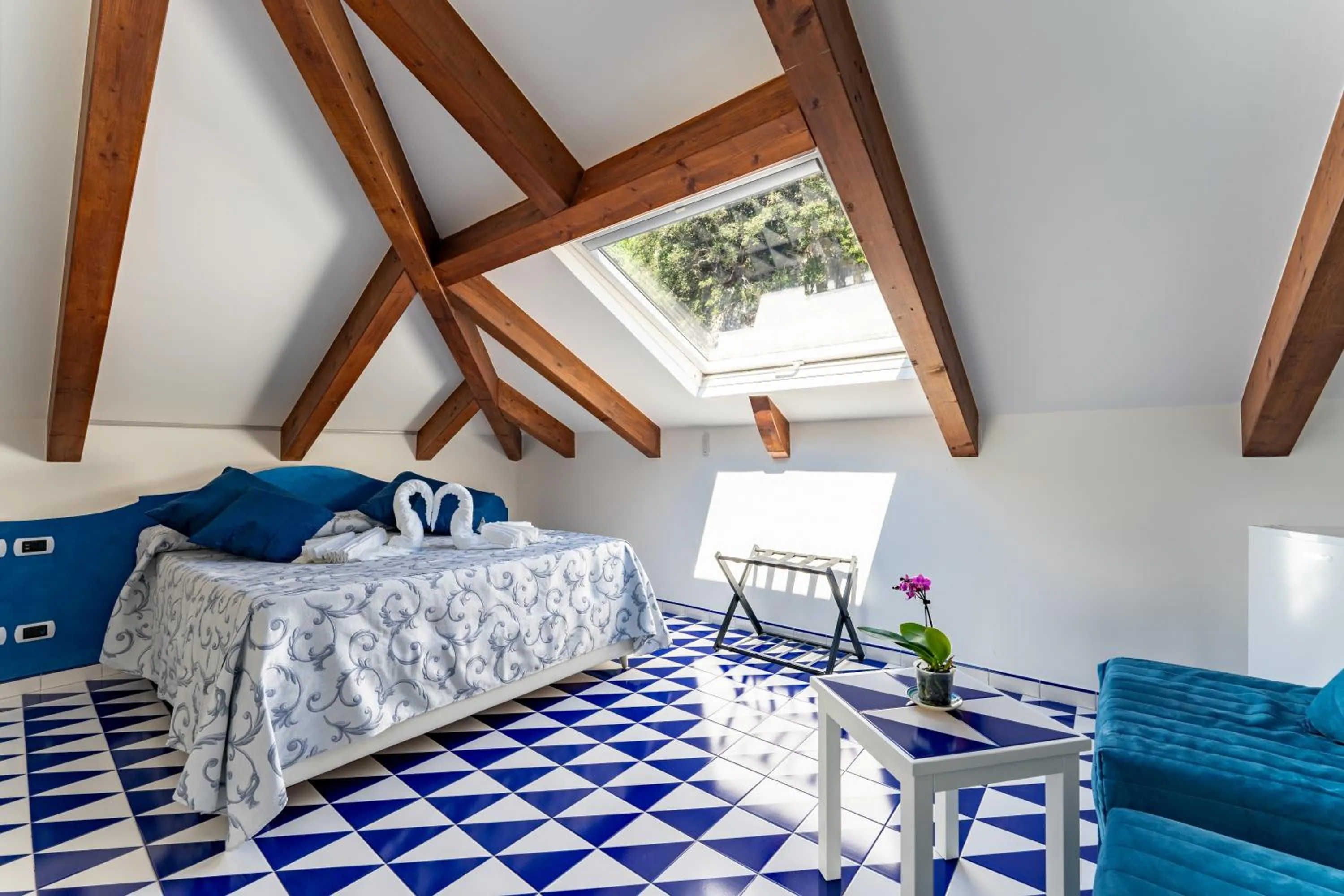 Bed in Hotel Relais Villa Annalara