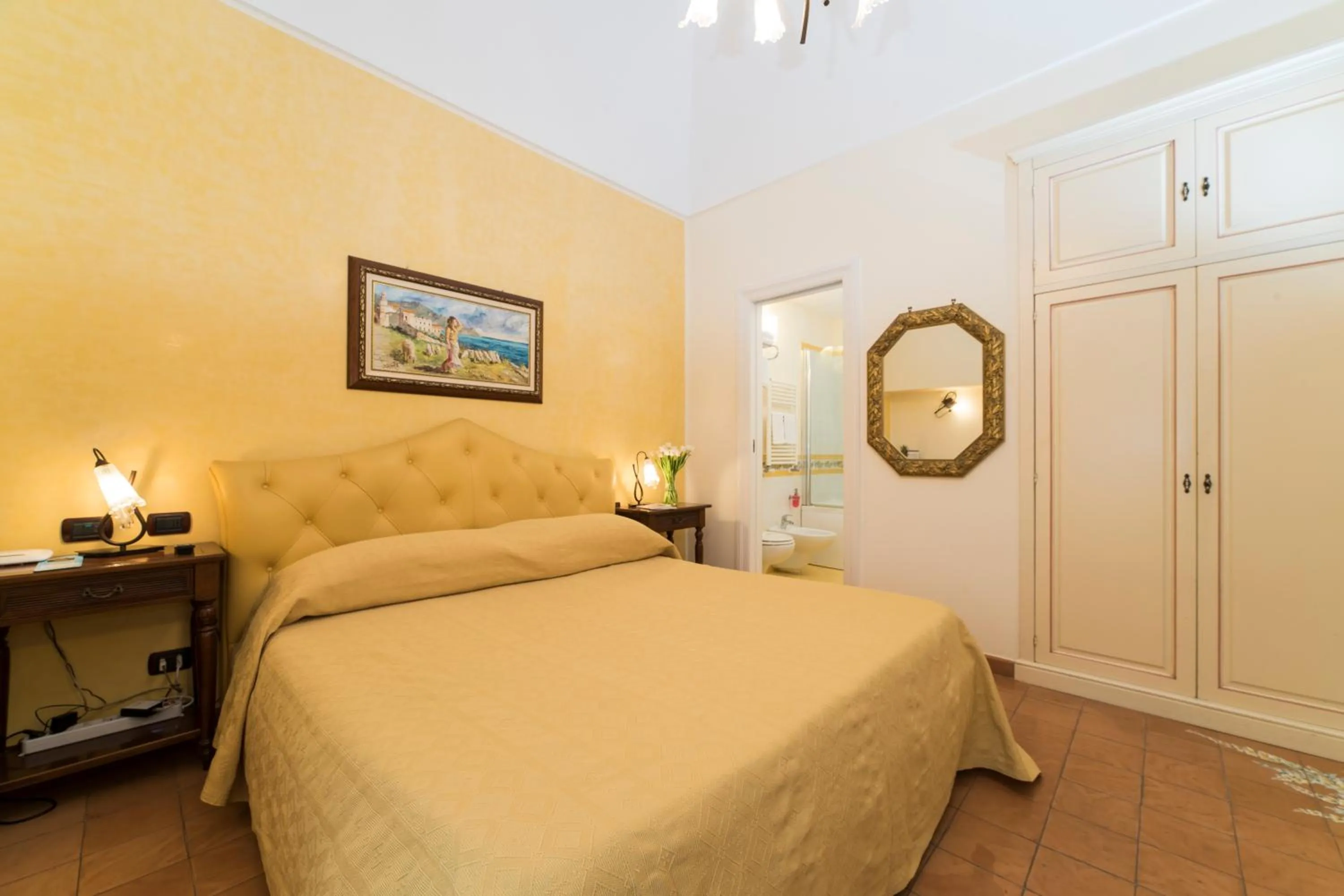 Bed in Hotel Relais Villa Annalara