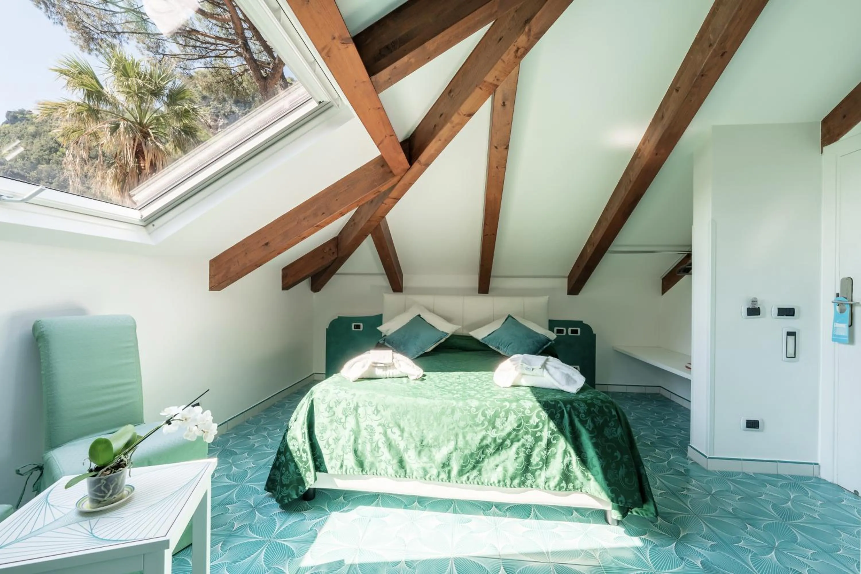 Bed in Hotel Relais Villa Annalara