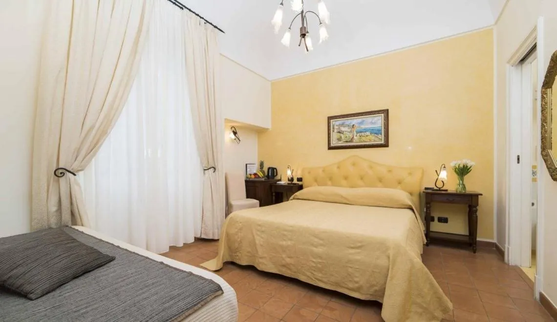 Bed in Hotel Relais Villa Annalara