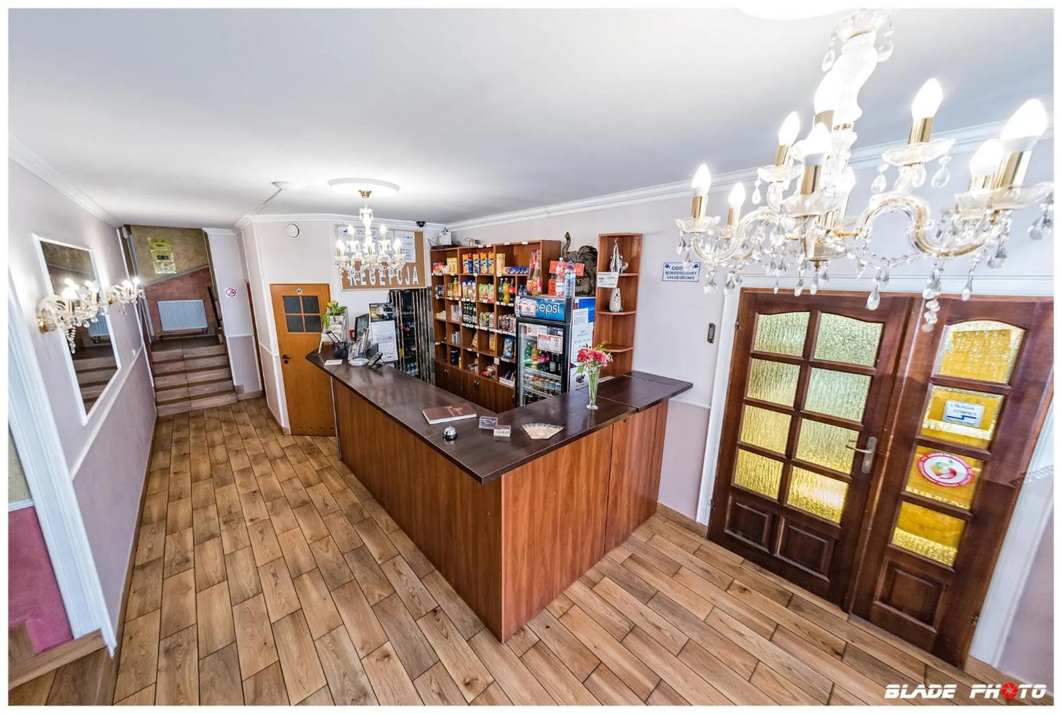 Lobby or reception in Kompleks Noclegowy Warka