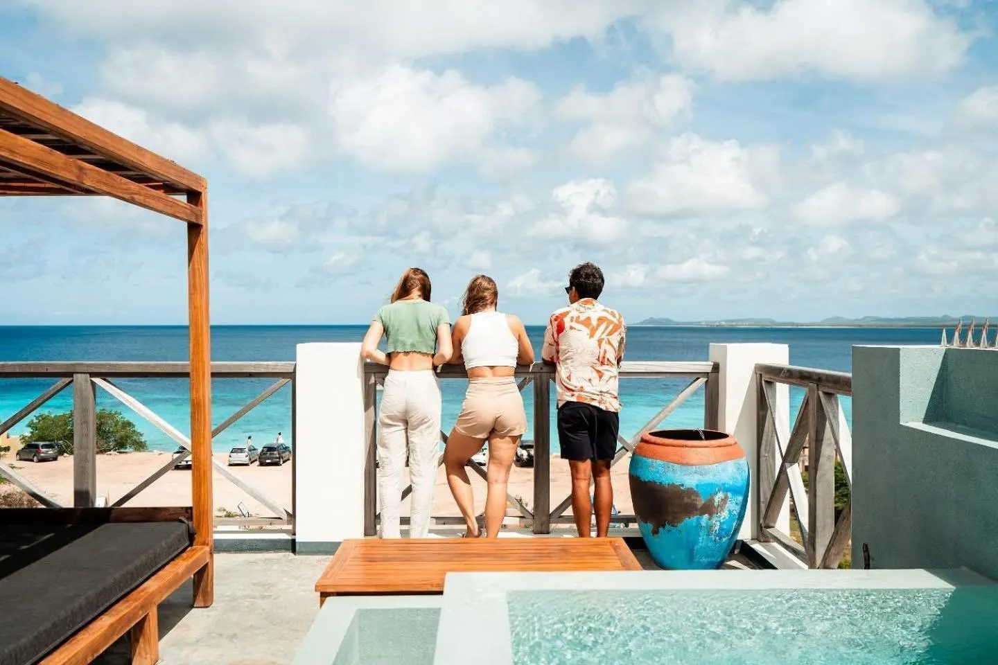 View (from property/room) in Bloozz resort Bonaire