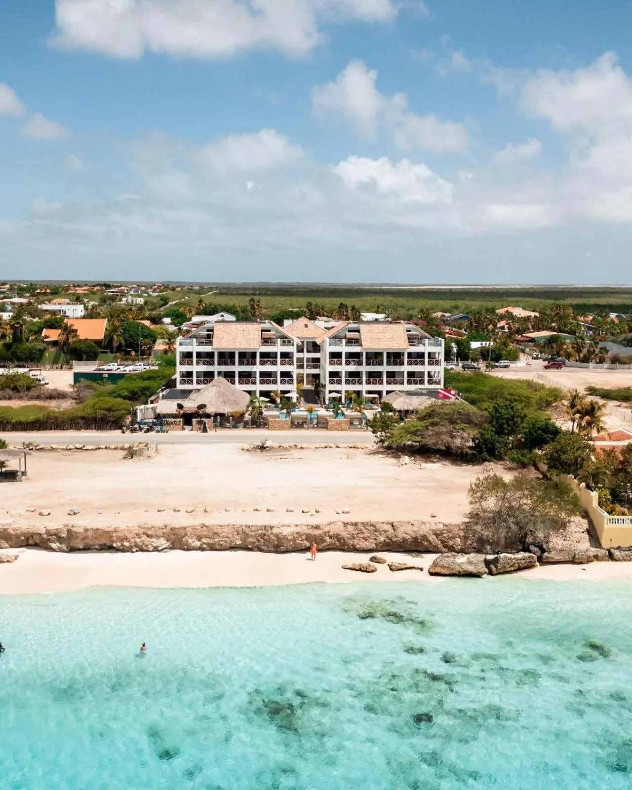 Beach in Bloozz resort Bonaire