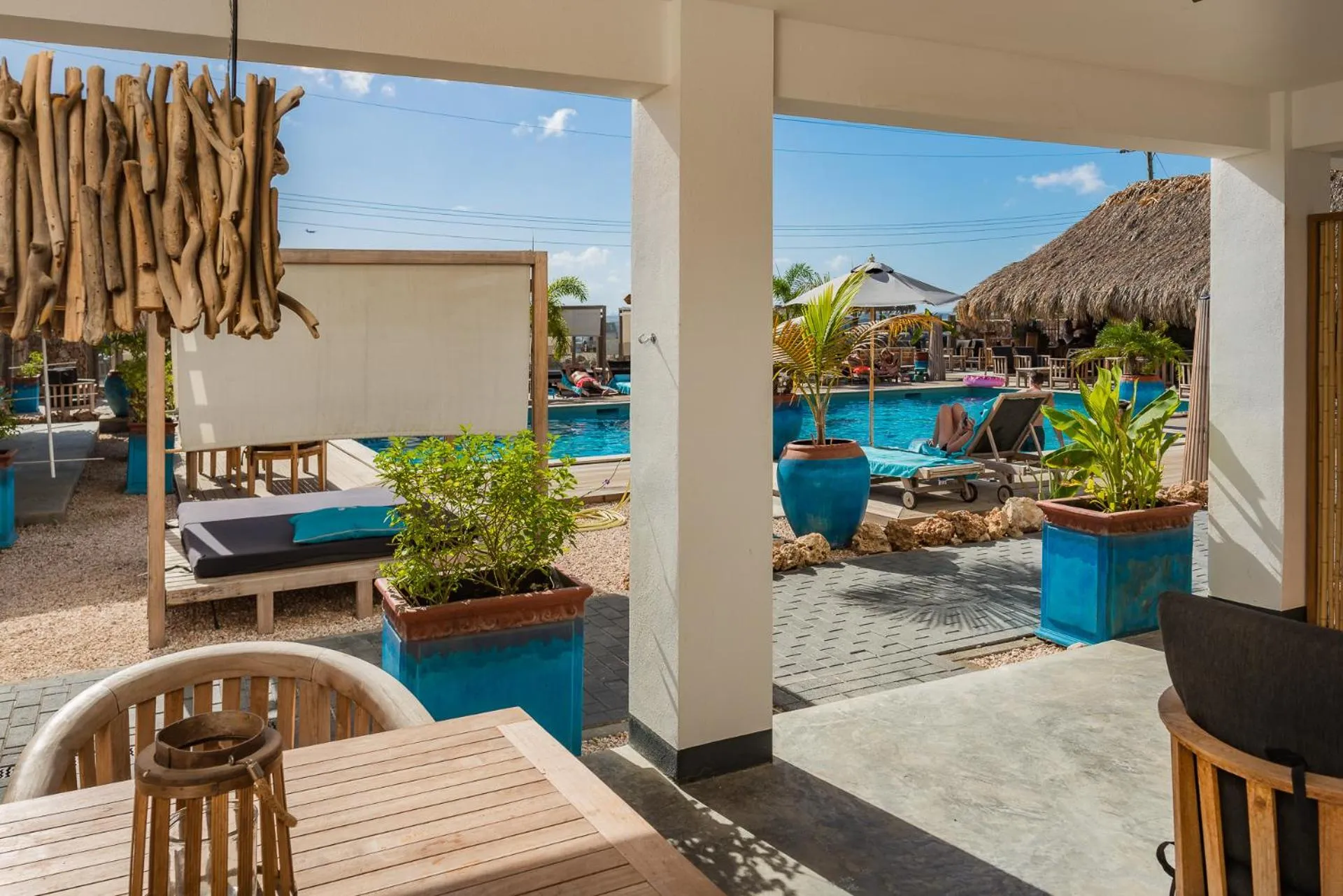 Balcony/Terrace in Bloozz resort Bonaire