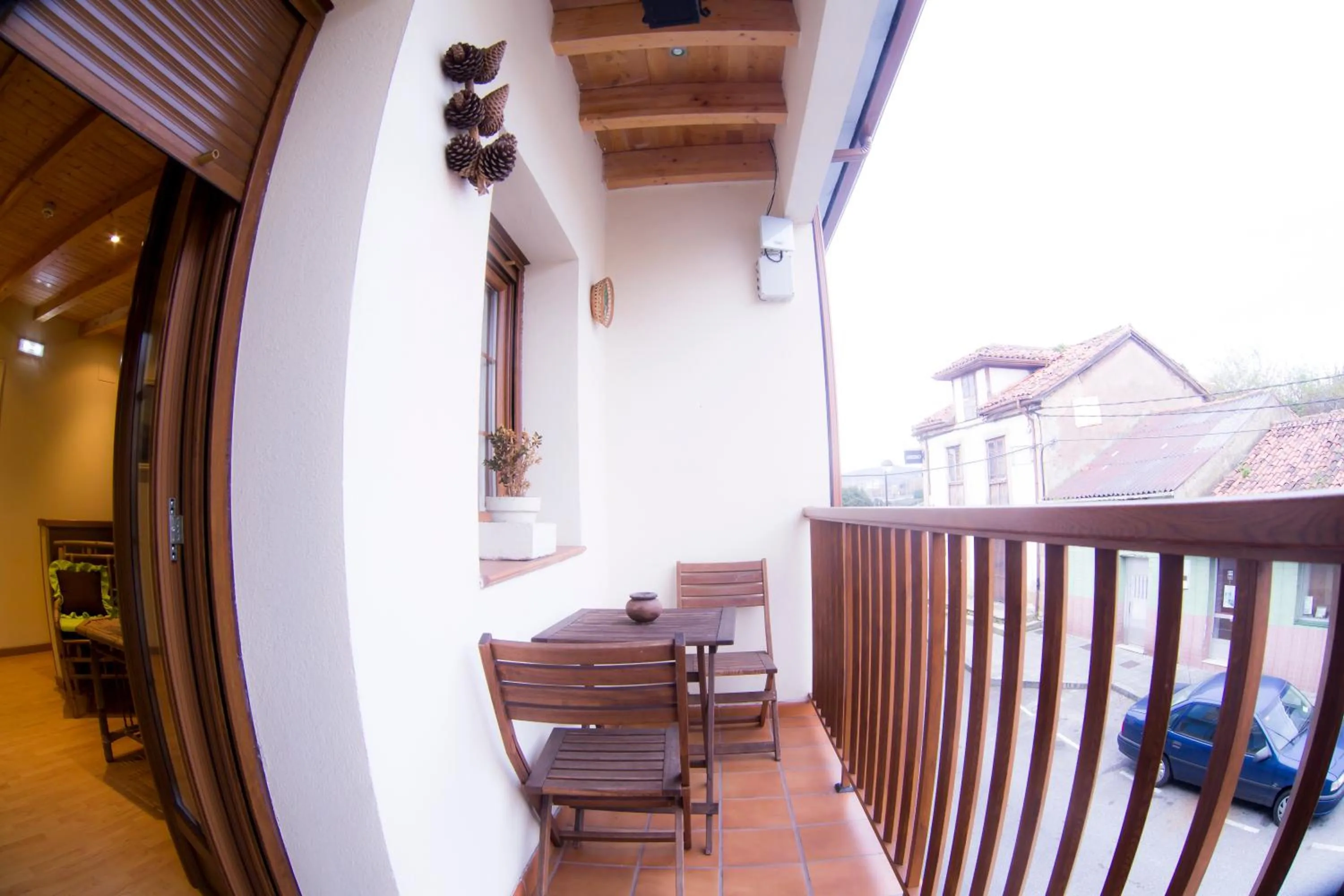Balcony/Terrace in Hotel el Horreo de Avilés