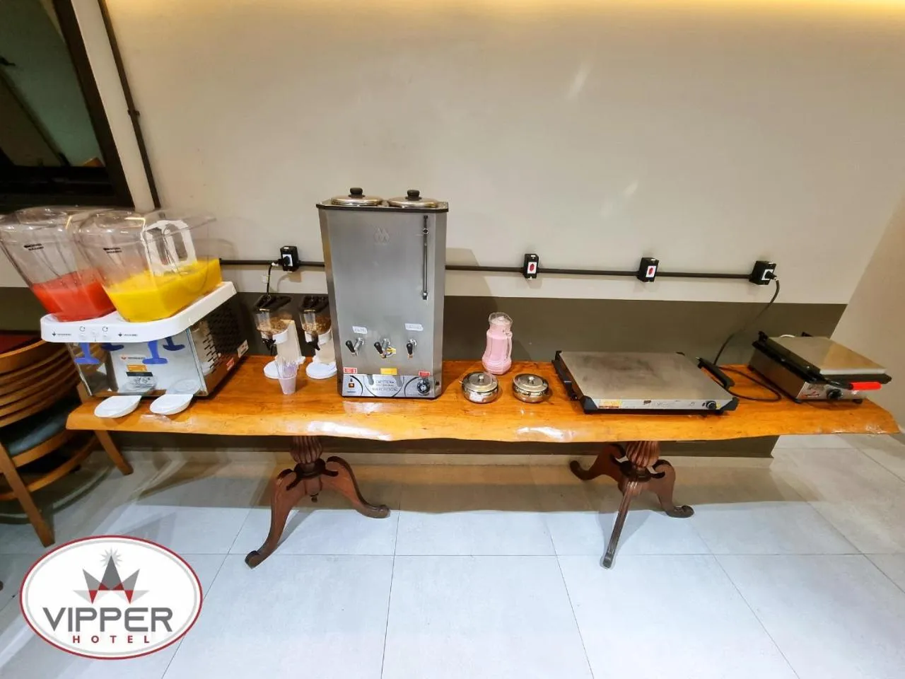 Breakfast in VIPPER Hotel