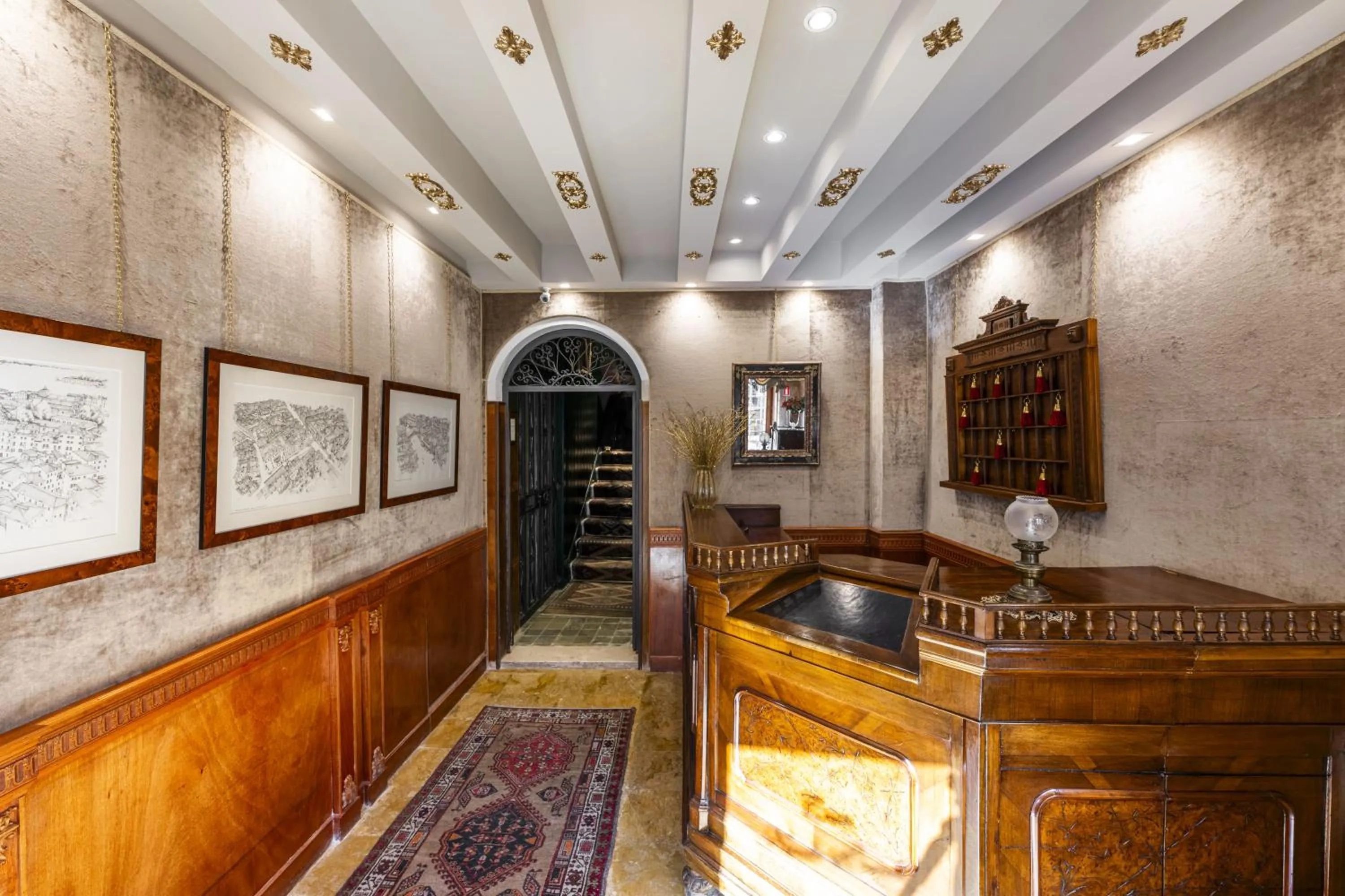 Lobby or reception in Hotel Casa Nicolò Priuli