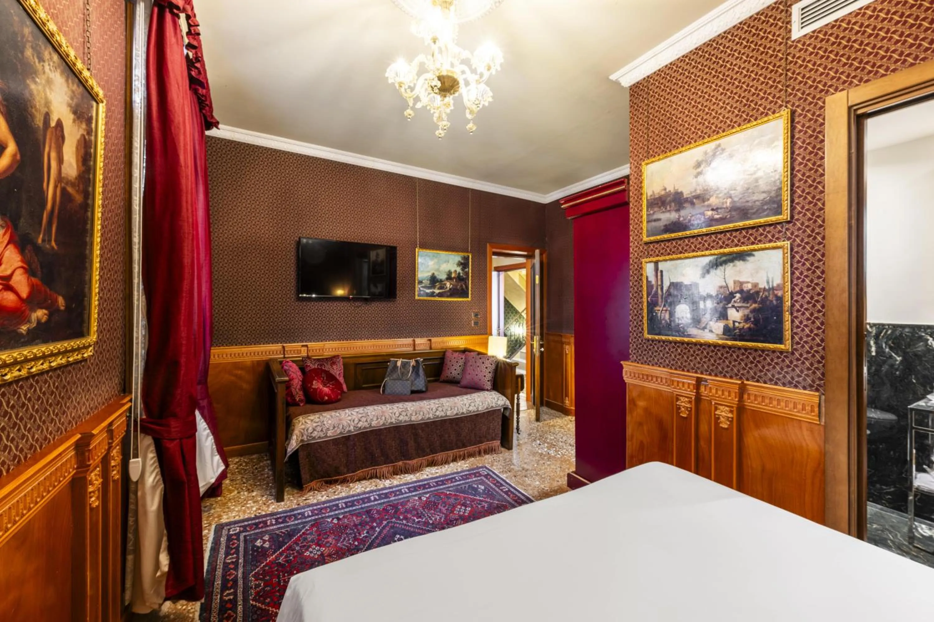 Bedroom, Bed in Hotel Casa Nicolò Priuli