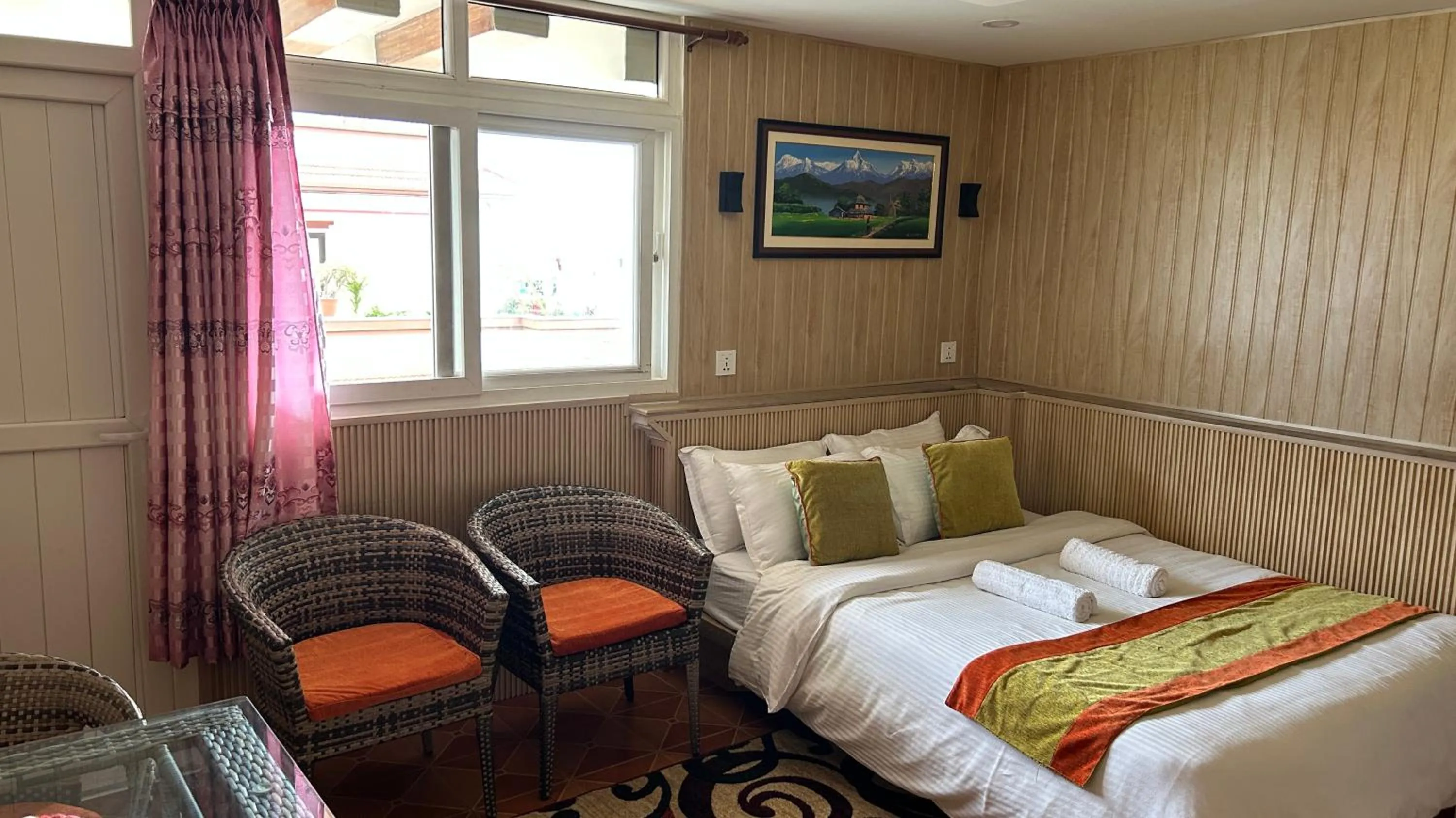 Bedroom, Bed in Raniban Suites - Apartment Home