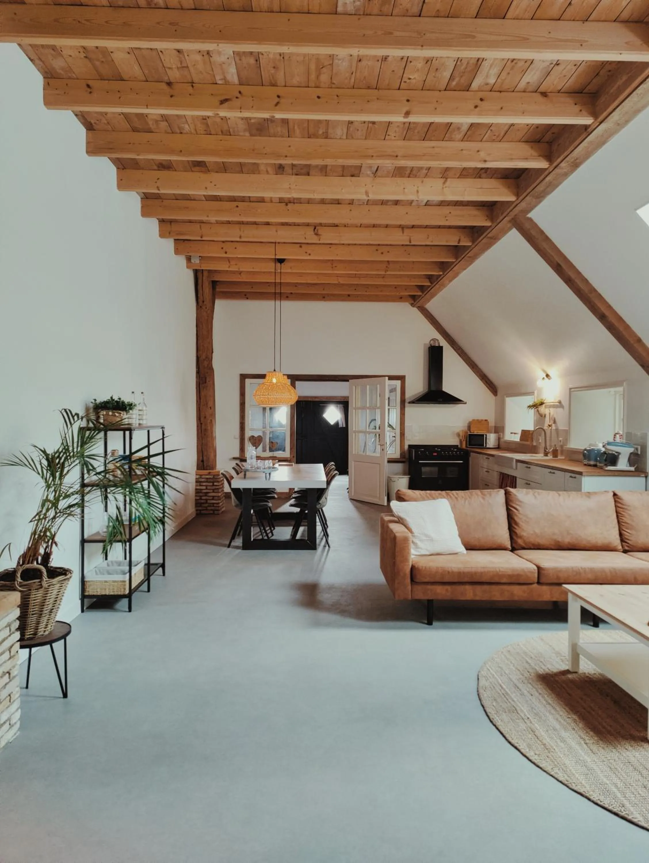 Living room in B&B Wijdzicht