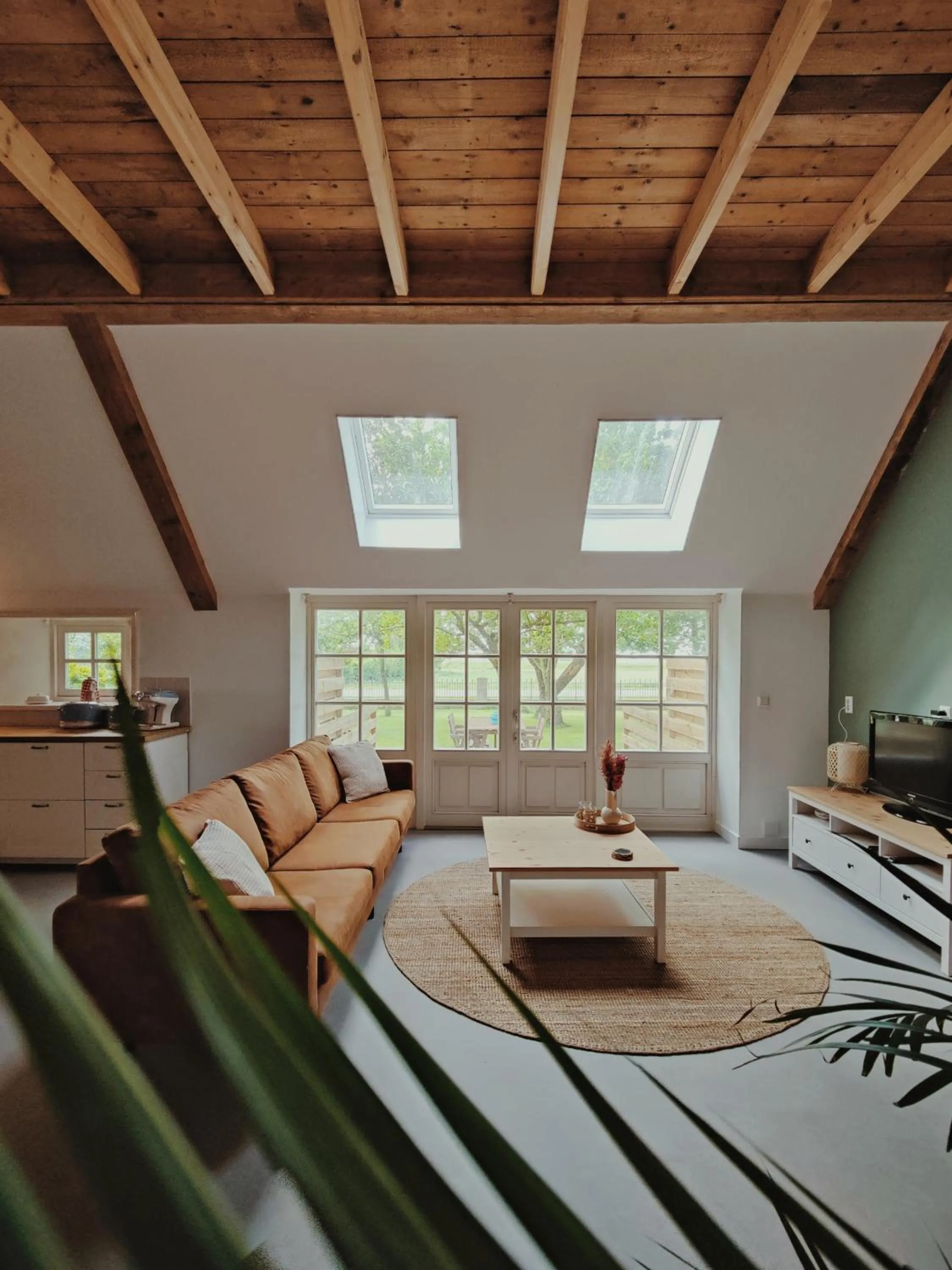 Living room in B&B Wijdzicht