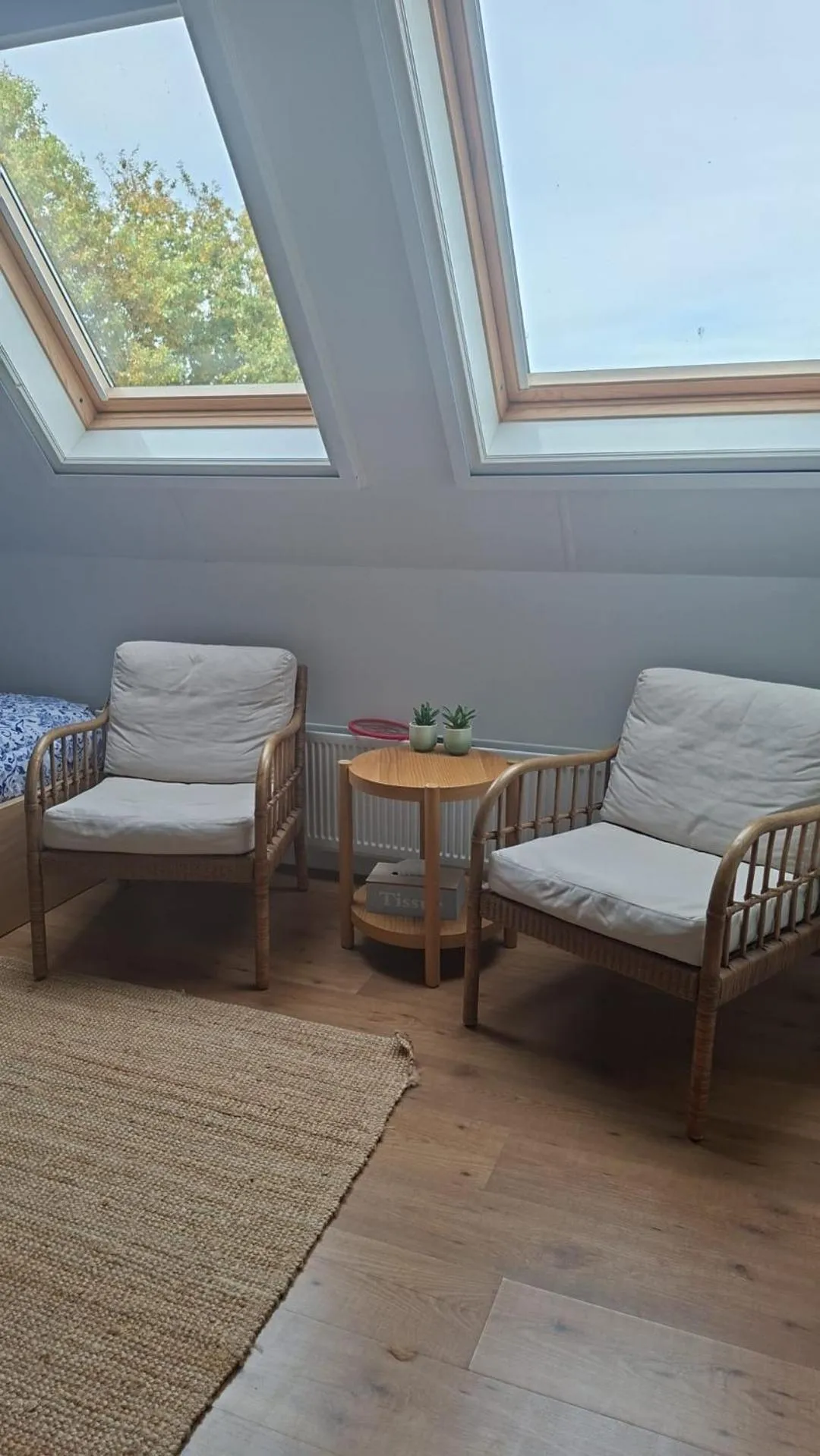 Seating area in B&B Wijdzicht