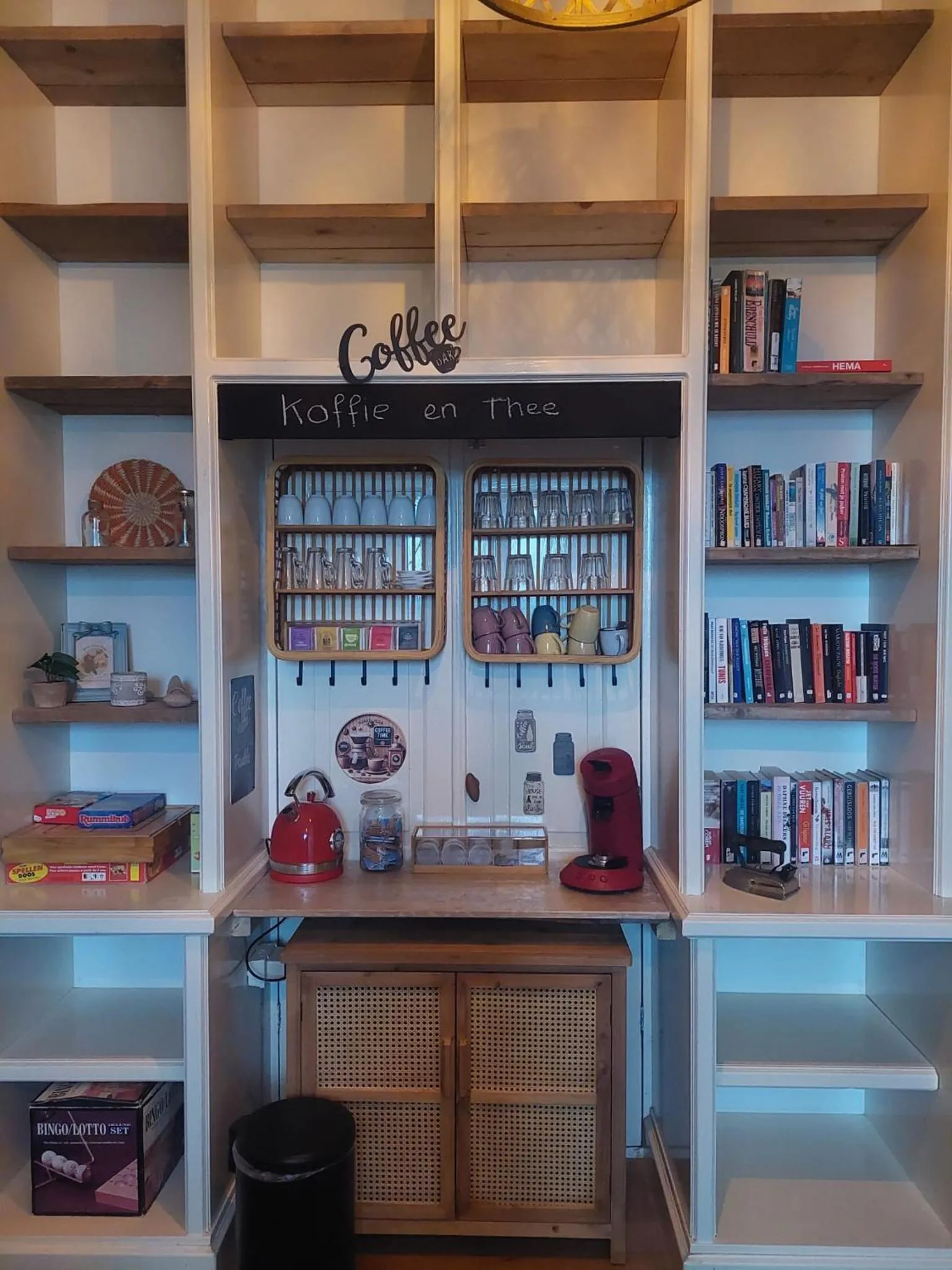 Coffee/tea facilities in B&B Wijdzicht