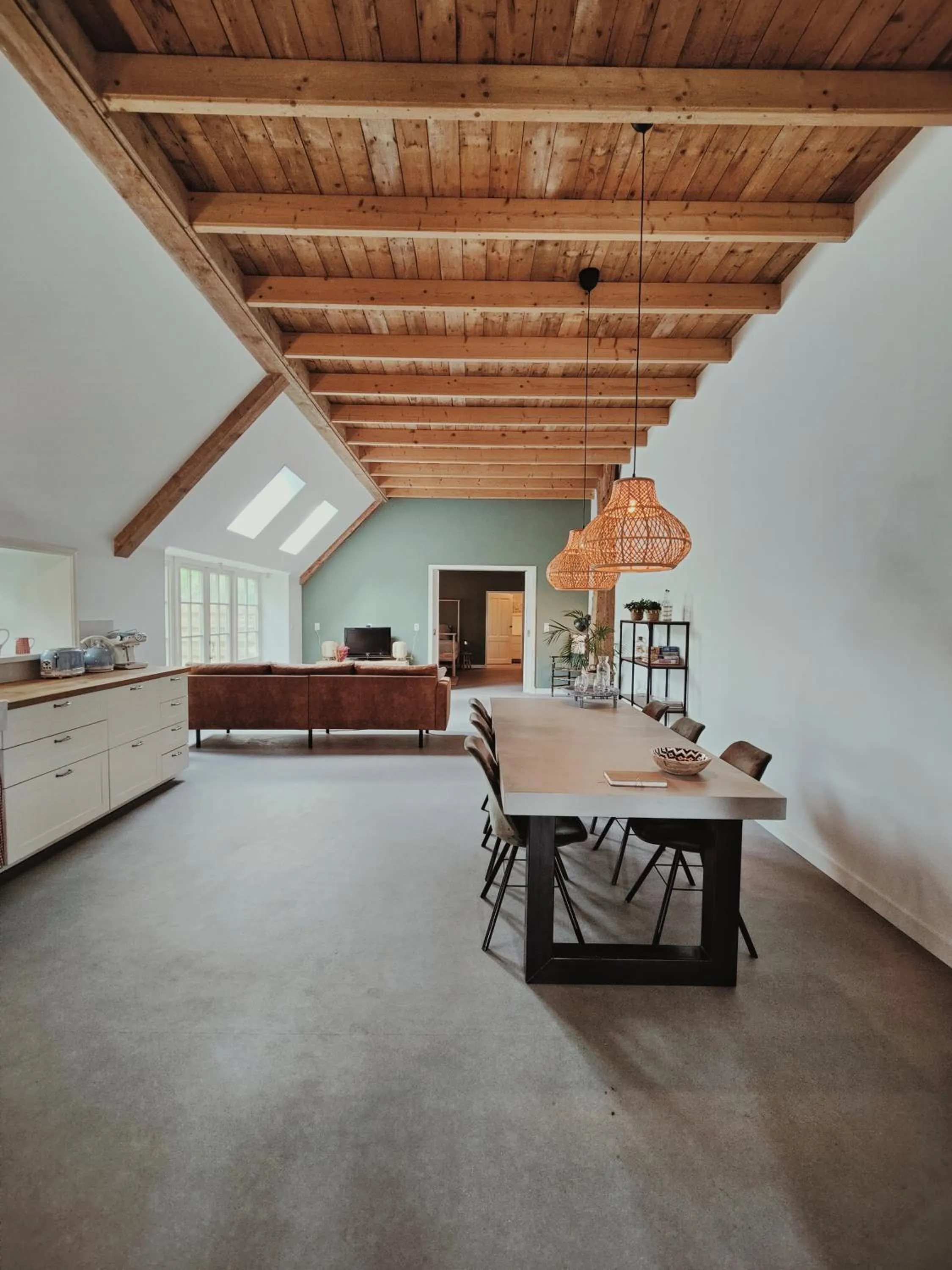 Living room in B&B Wijdzicht