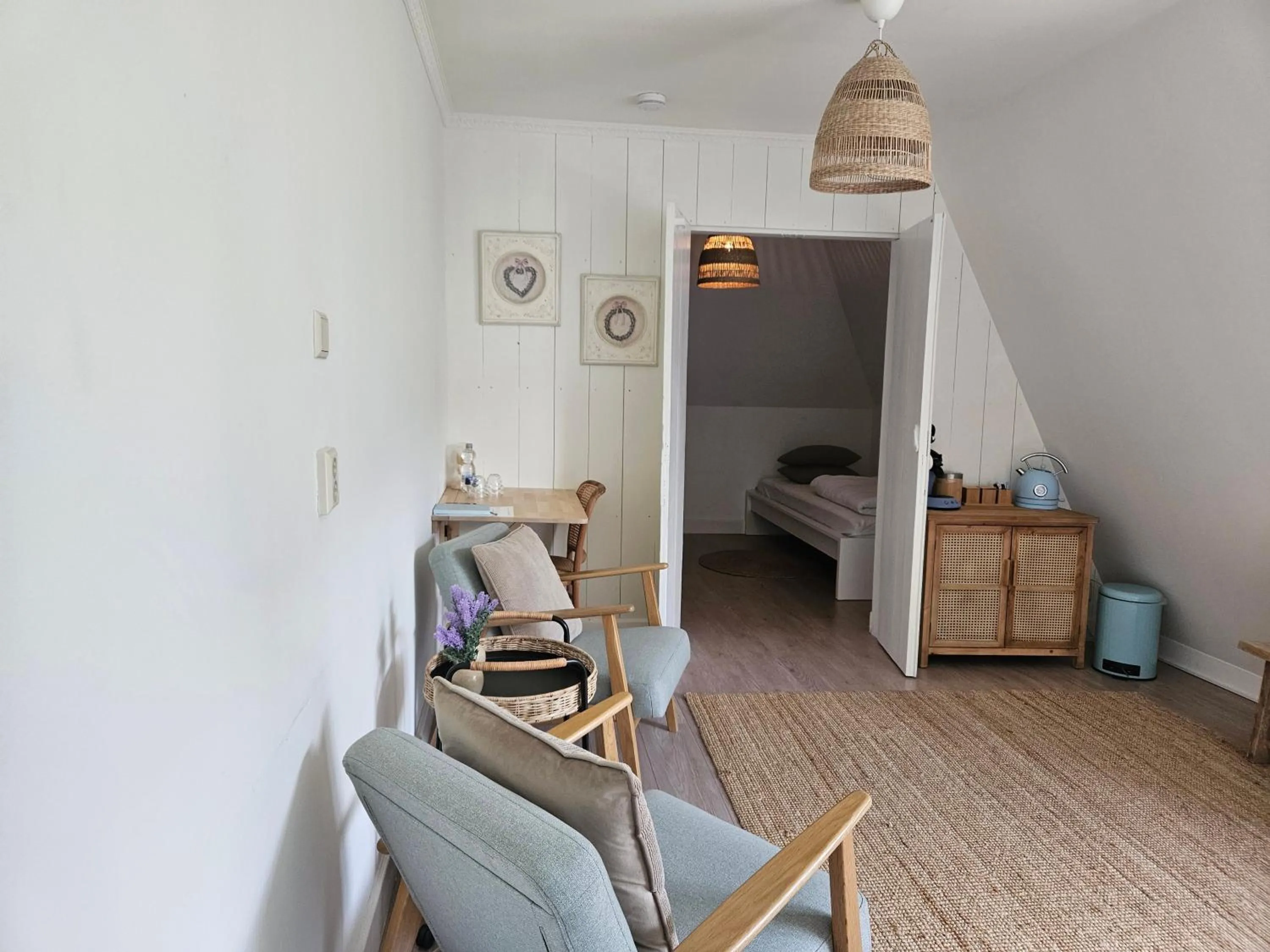 Seating area in B&B Wijdzicht