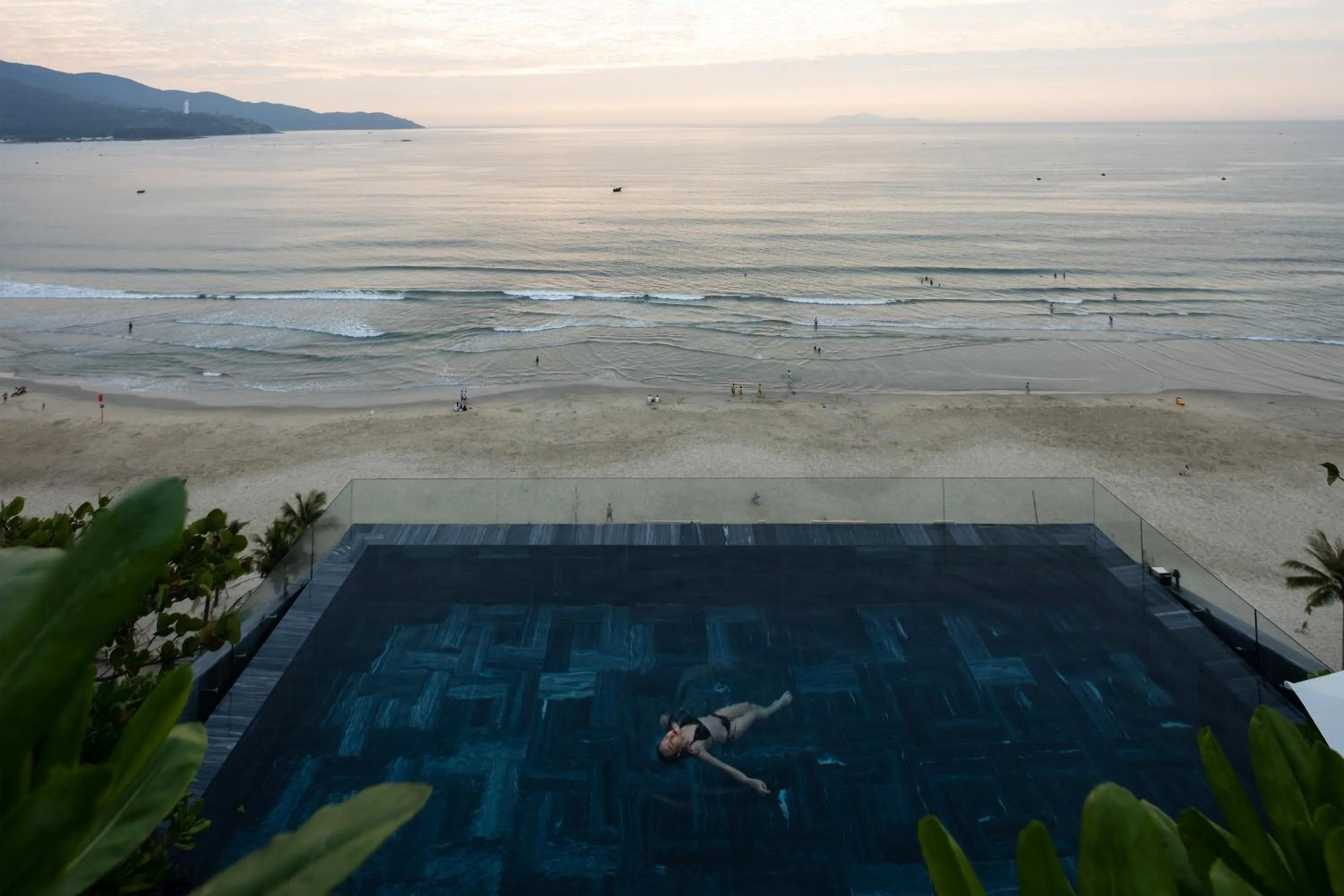 Mountain view in Leaf Beachfront Hotel Da Nang
