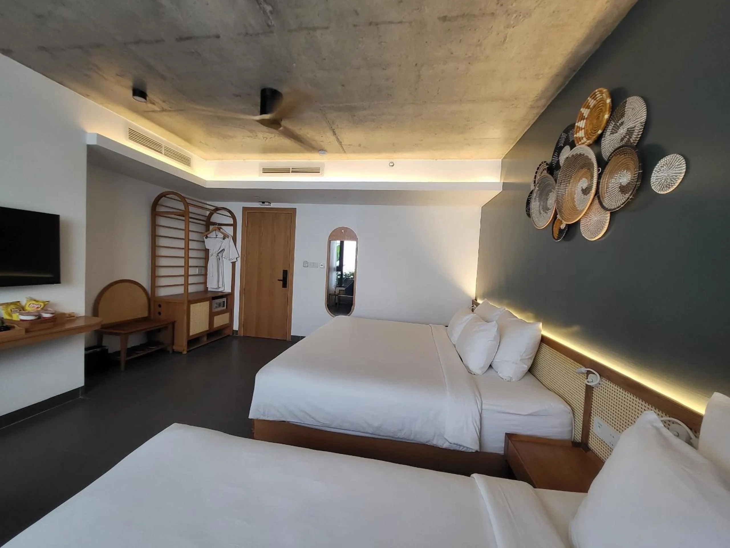 Bed in Leaf Beachfront Hotel Da Nang