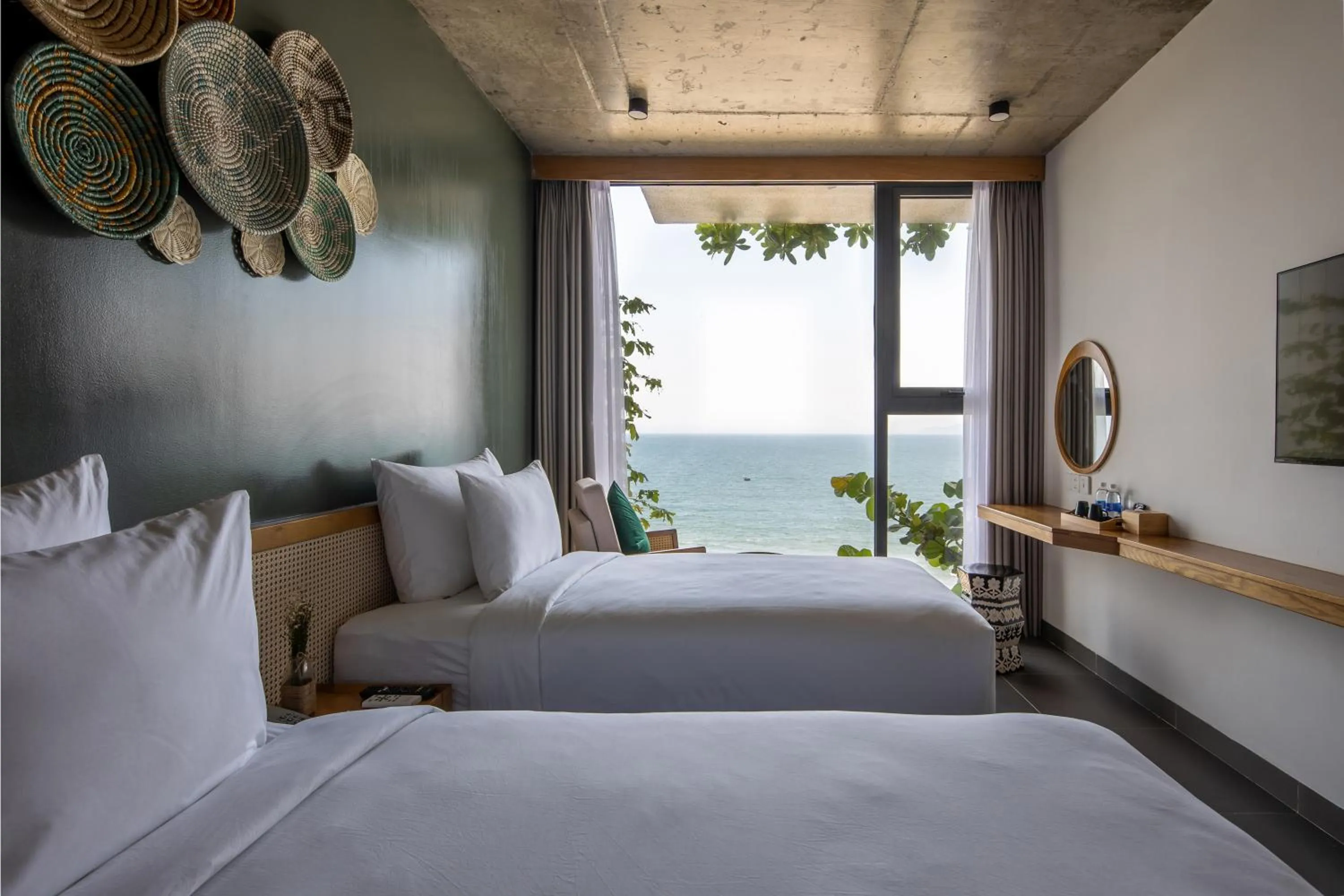 Bed in Leaf Beachfront Hotel Da Nang