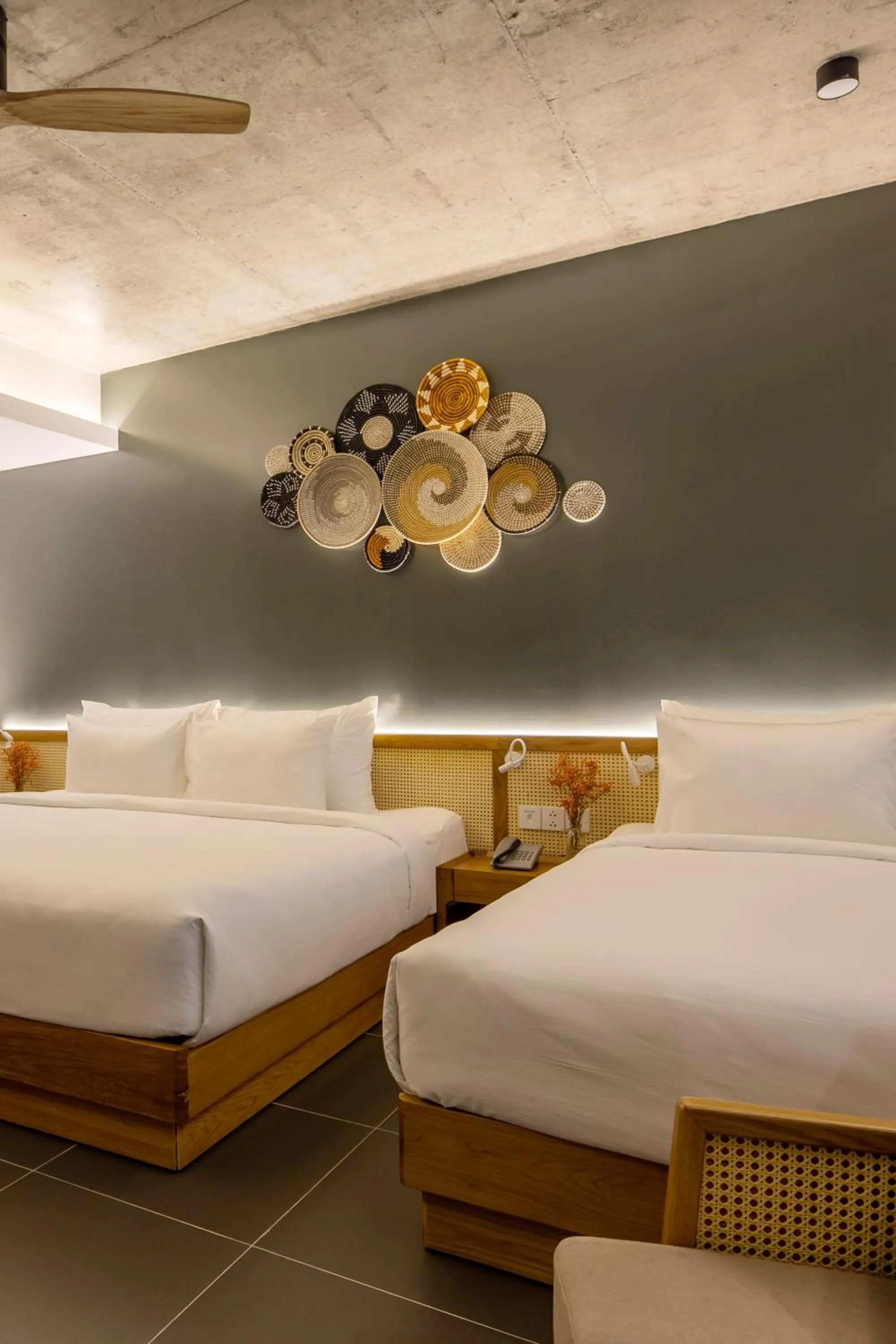 Bed in Leaf Beachfront Hotel Da Nang