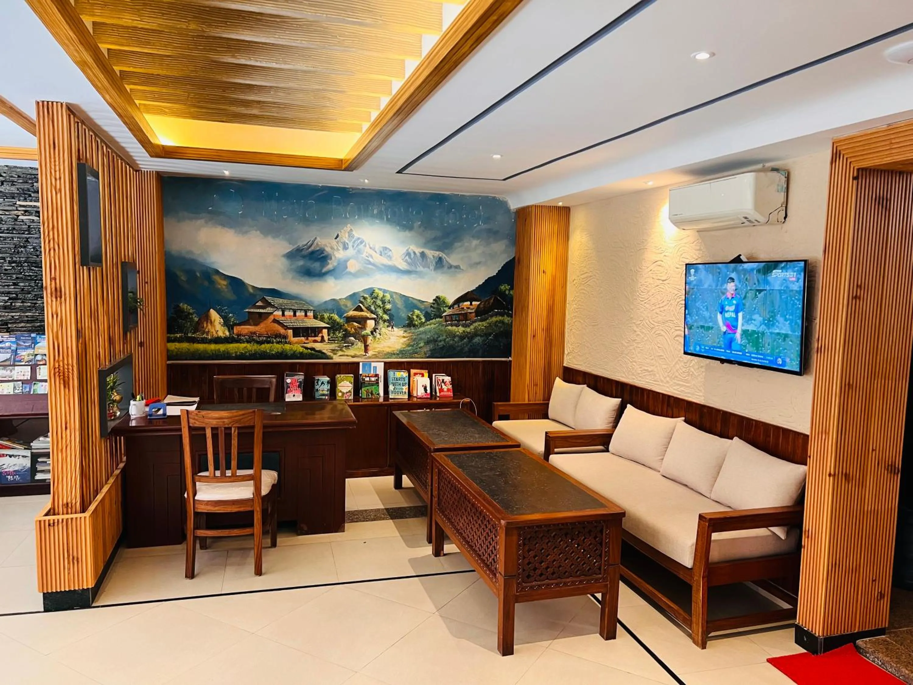 TV and multimedia in Maya Boutique Hotel