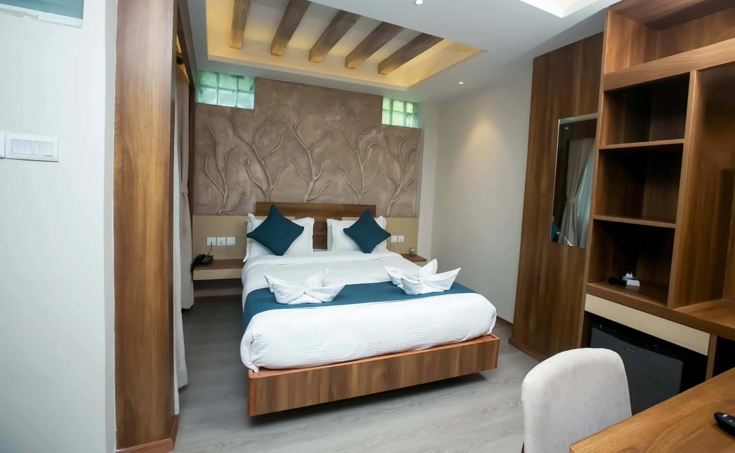 Bed in Maya Boutique Hotel