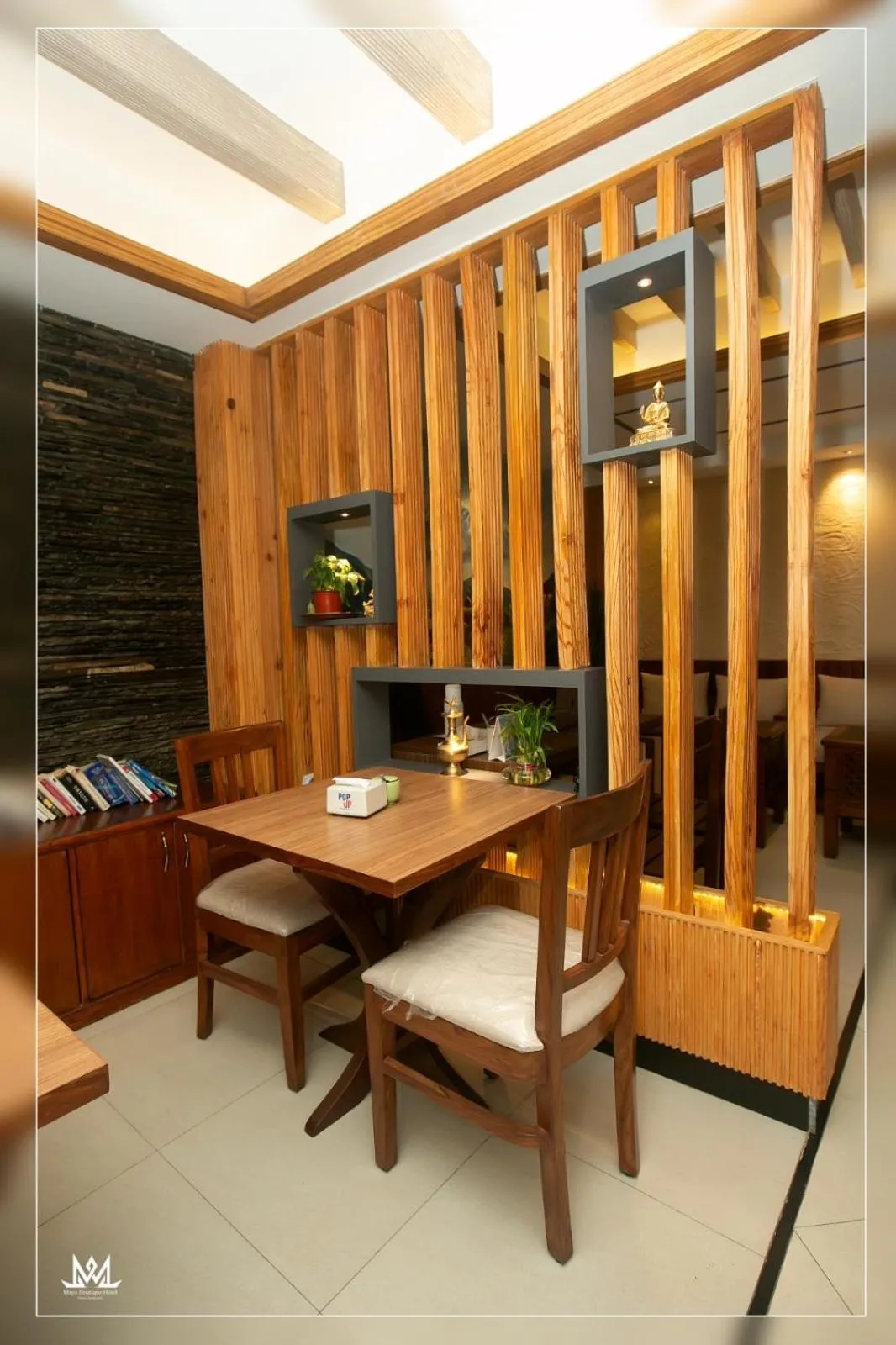 Restaurant/places to eat in Maya Boutique Hotel