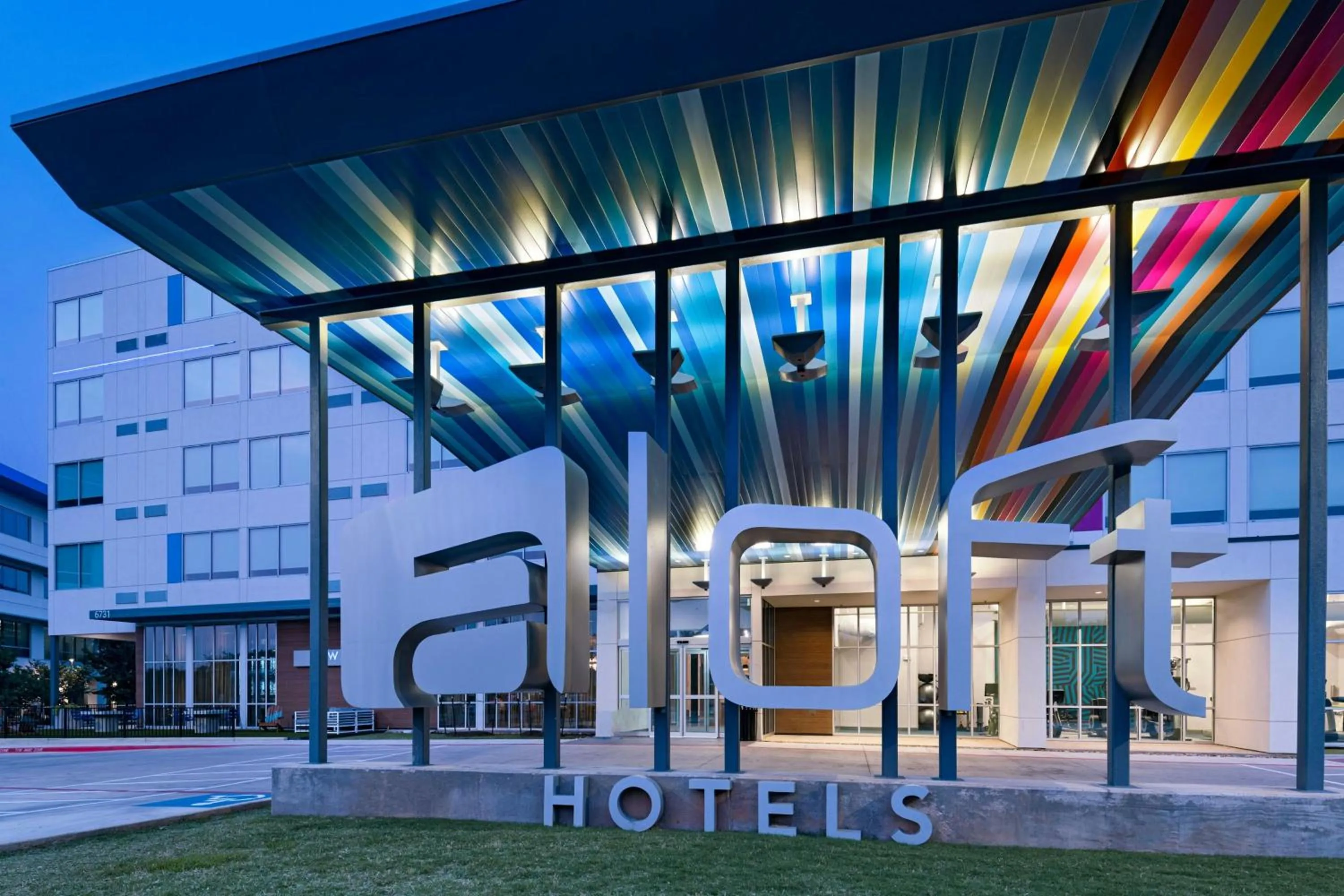 Property building in Aloft Austin Southwest