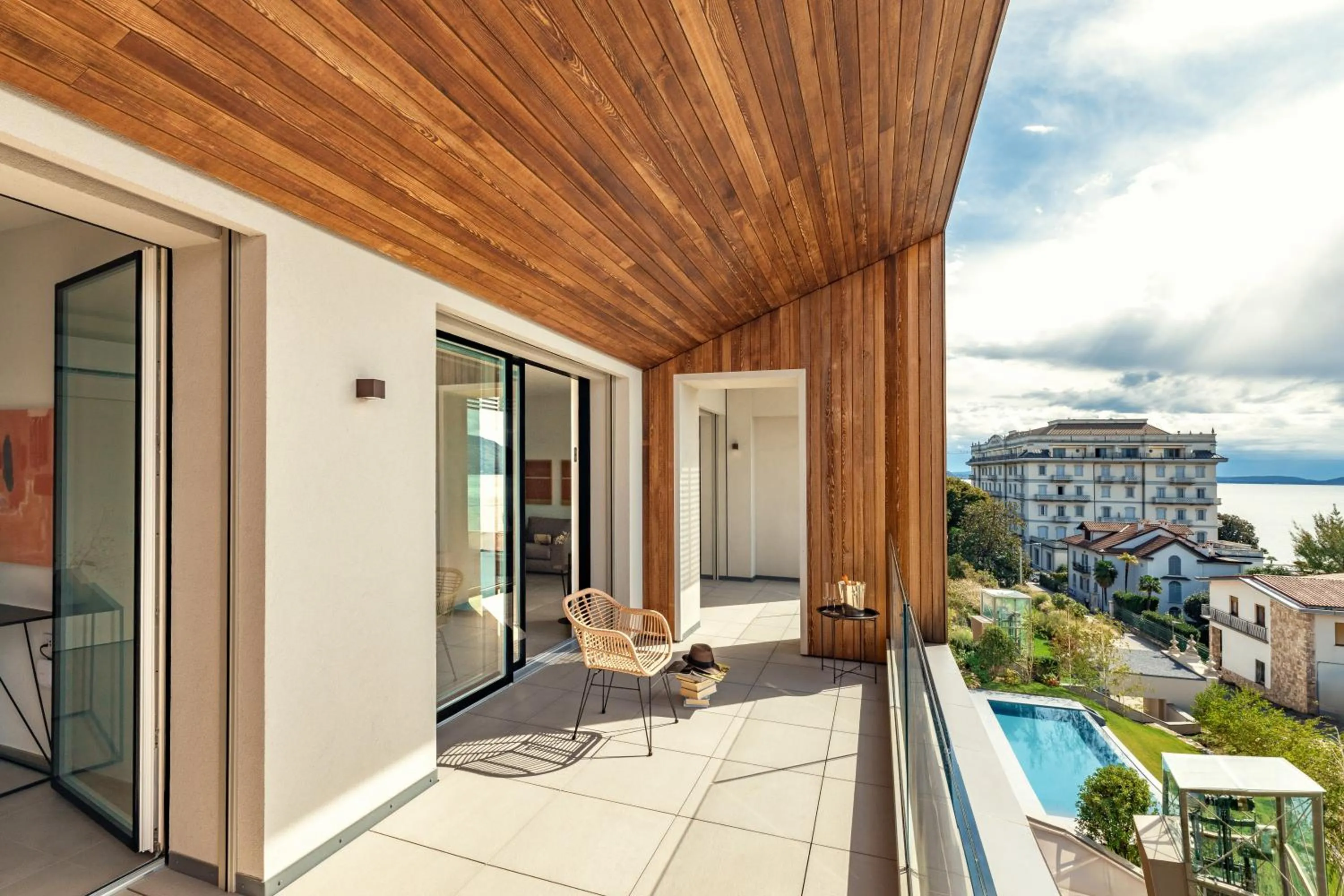 Natural landscape in Grand Hotel Majestic