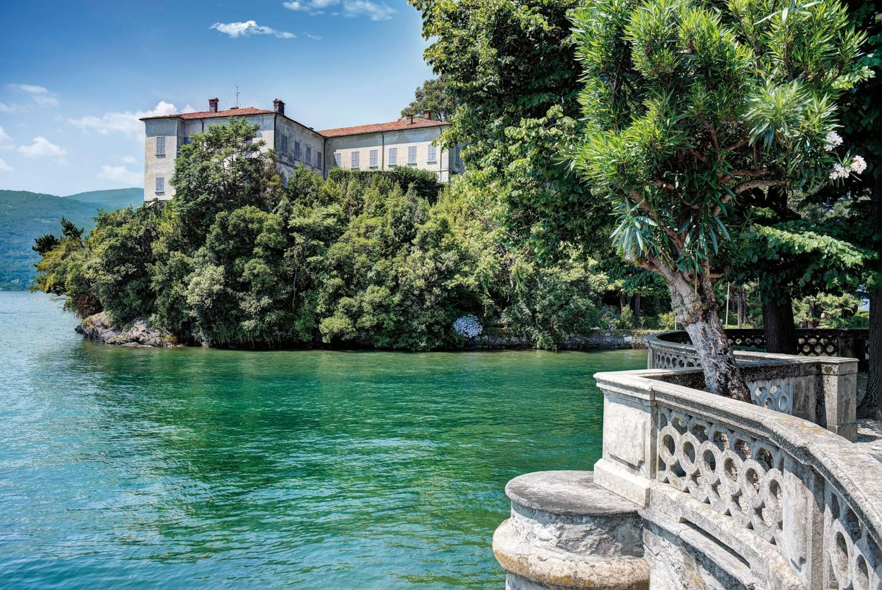 Natural landscape in Grand Hotel Majestic