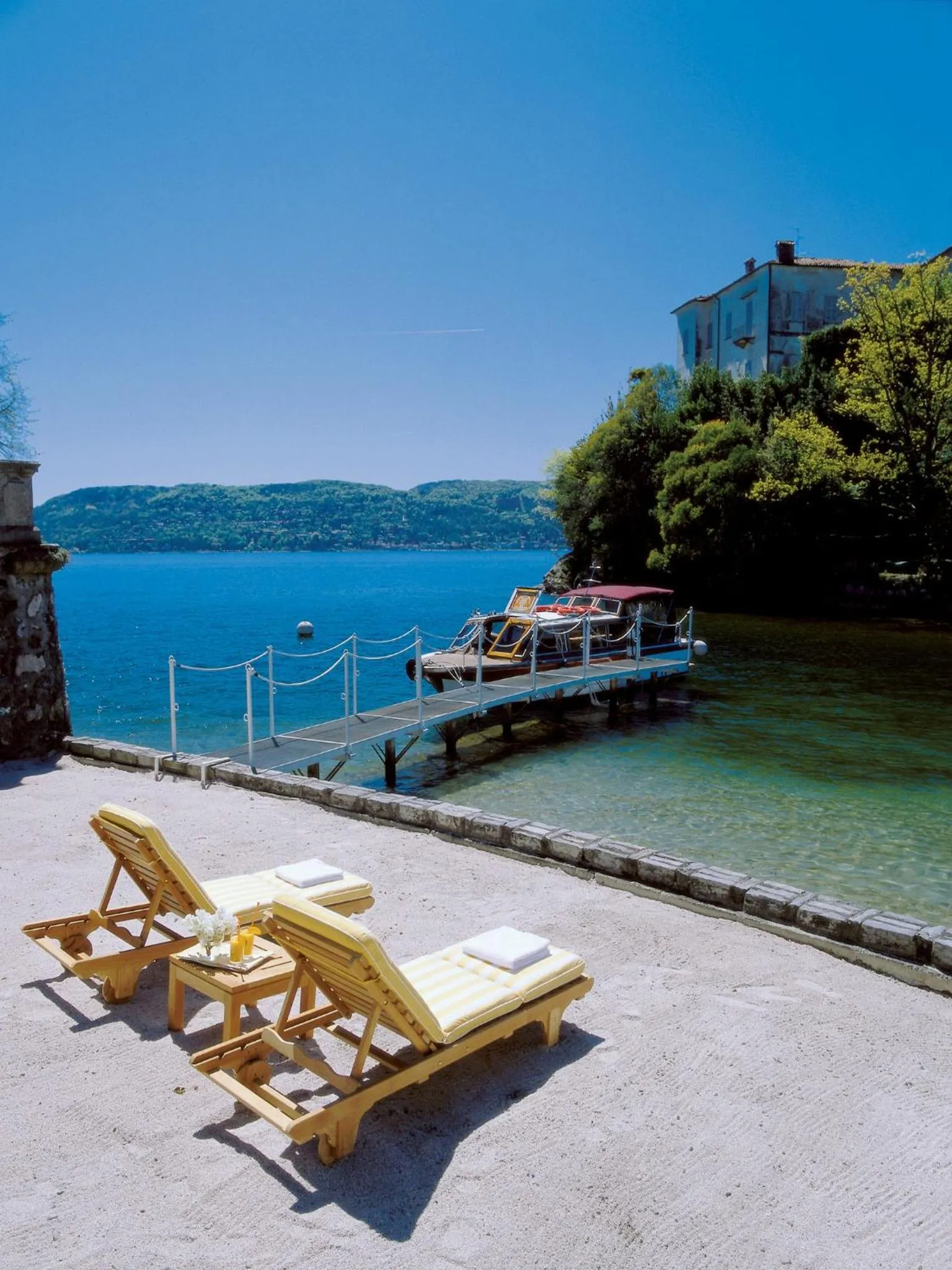 Beach in Grand Hotel Majestic