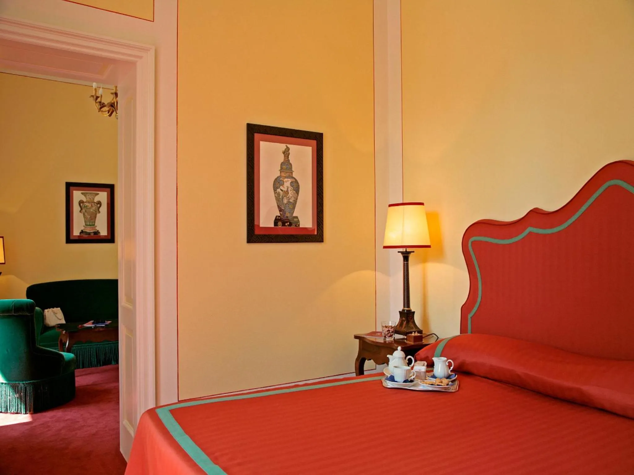 Photo of the whole room, Bed in Grand Hotel Majestic