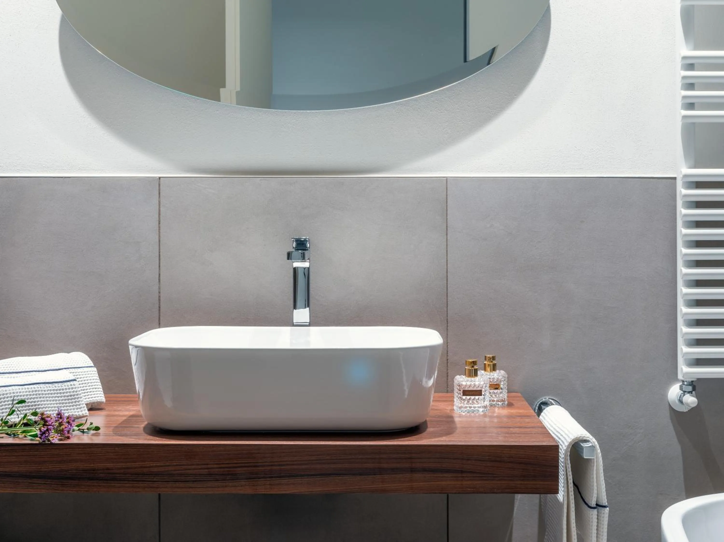 Bathroom in Grand Hotel Majestic