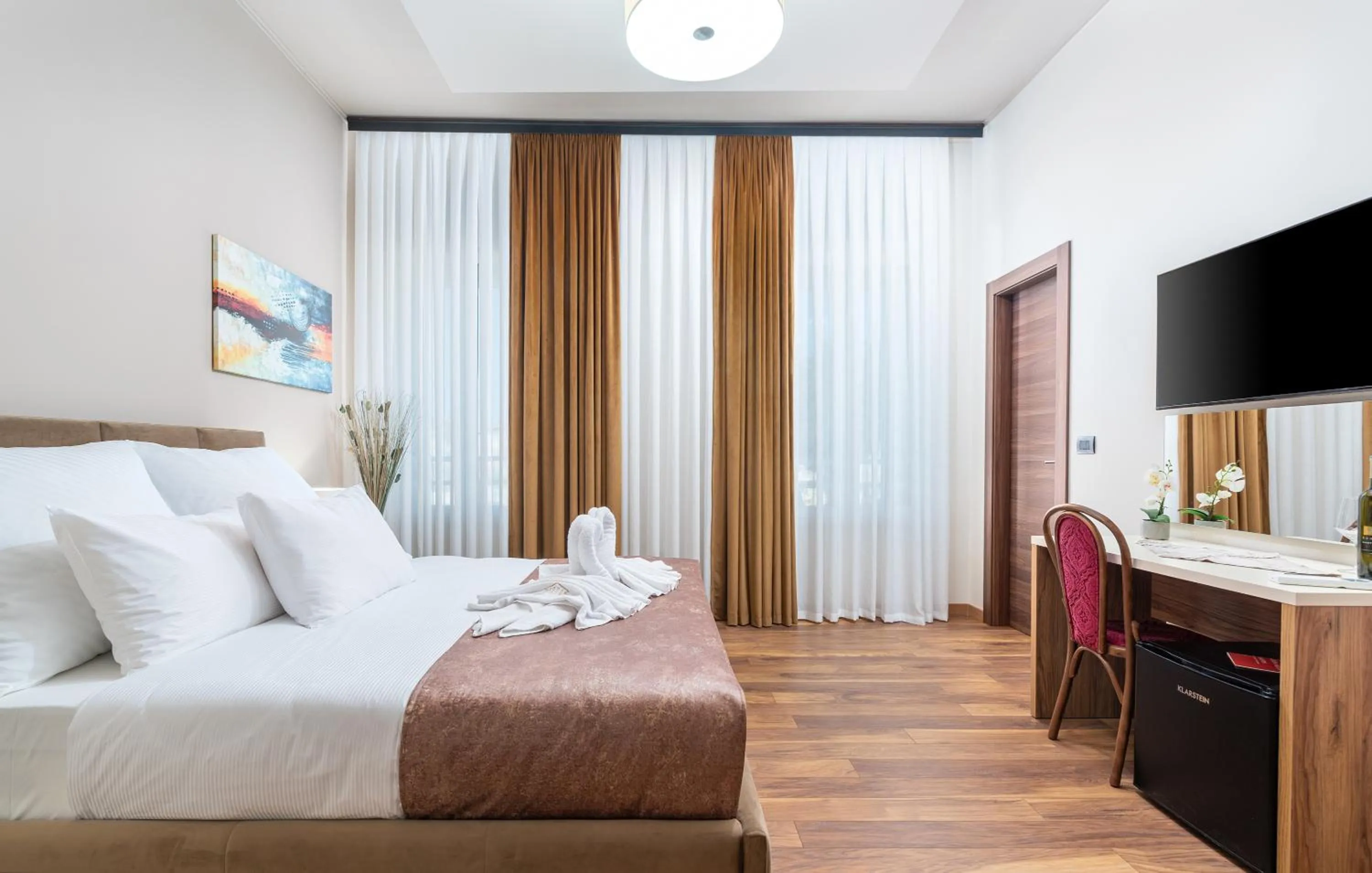 Bed in Hotel Dua Residence