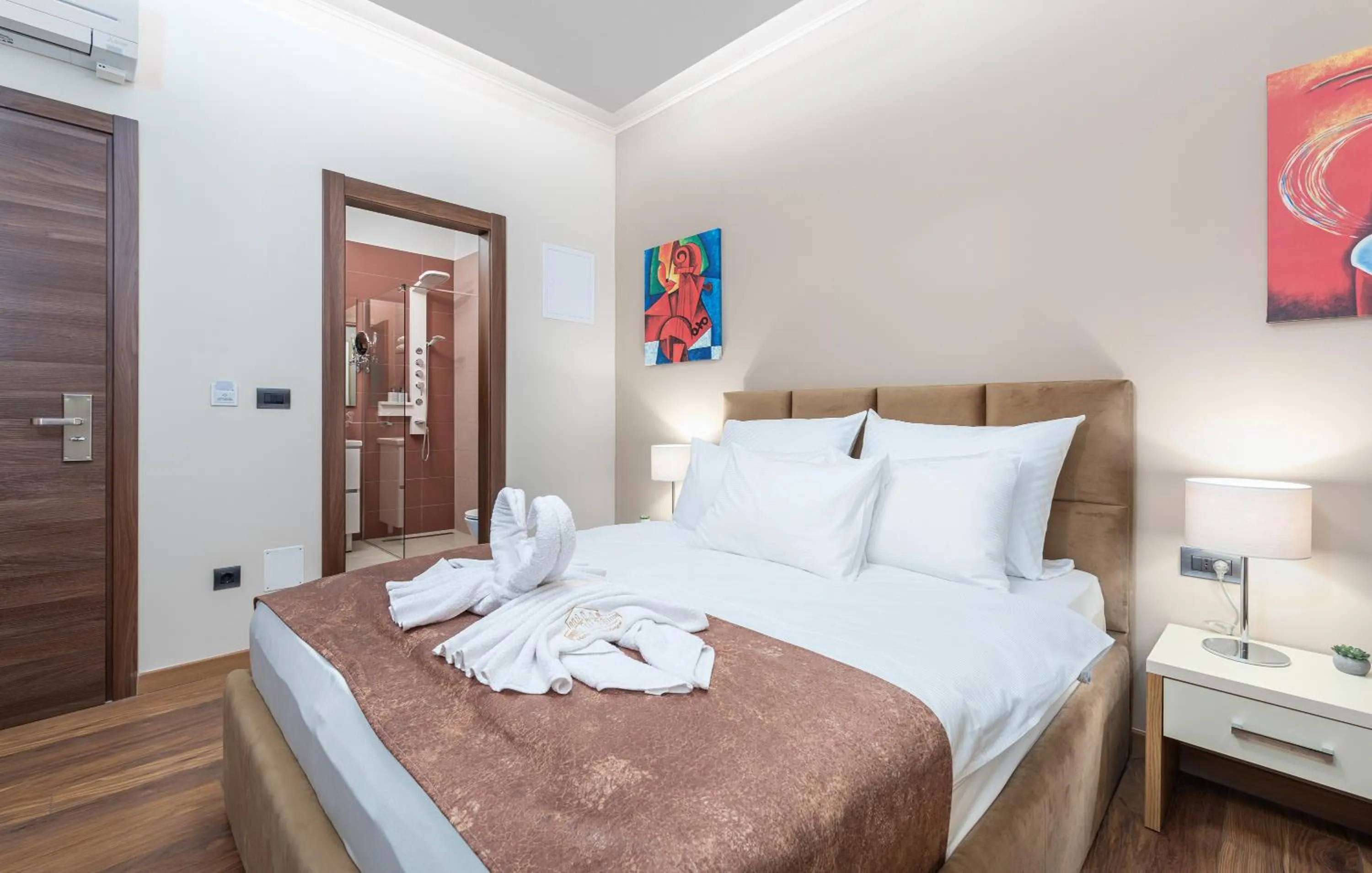 Bed in Hotel Dua Residence