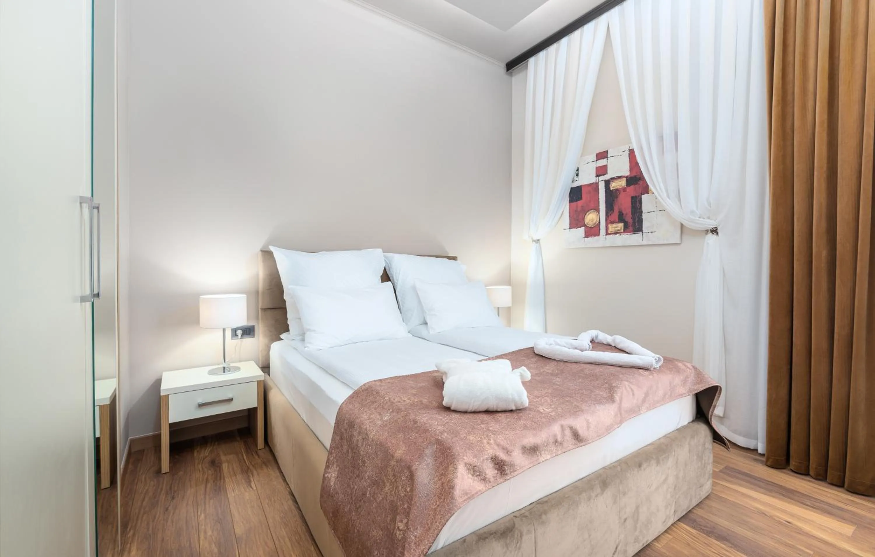 Bed in Hotel Dua Residence