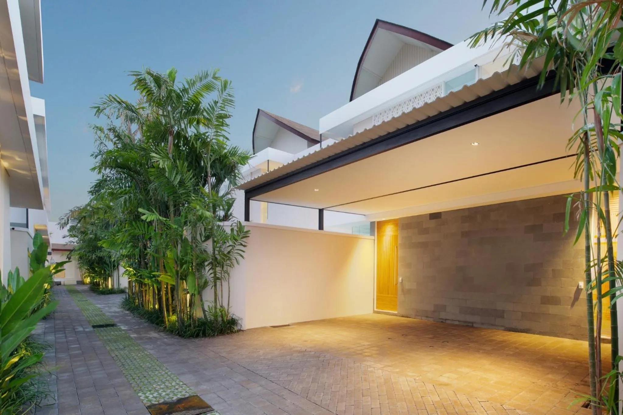 Parking in Eight Palms Villa Seminyak by Ini Vie Hospitality