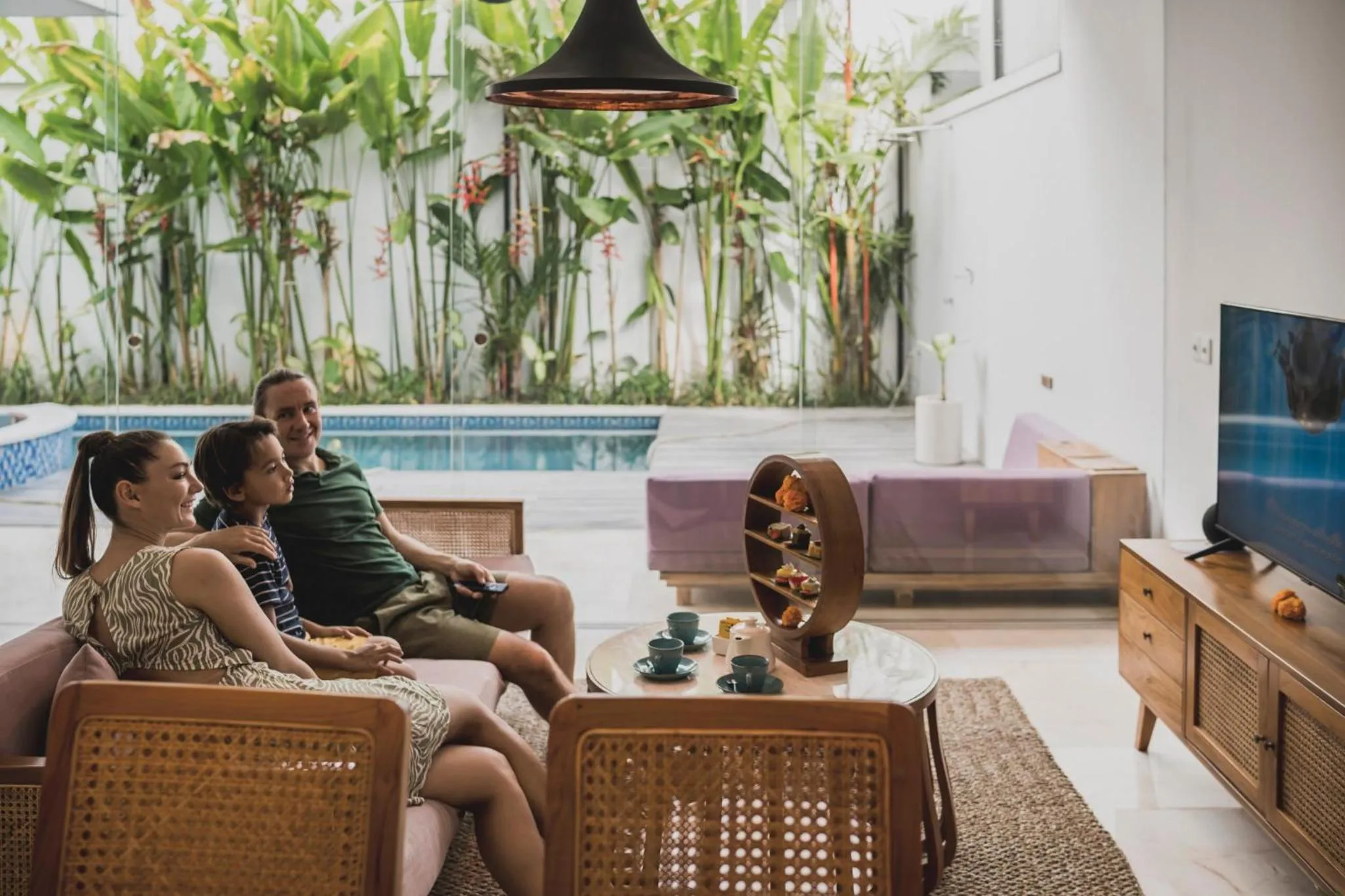 Family in Eight Palms Villa Seminyak by Ini Vie Hospitality