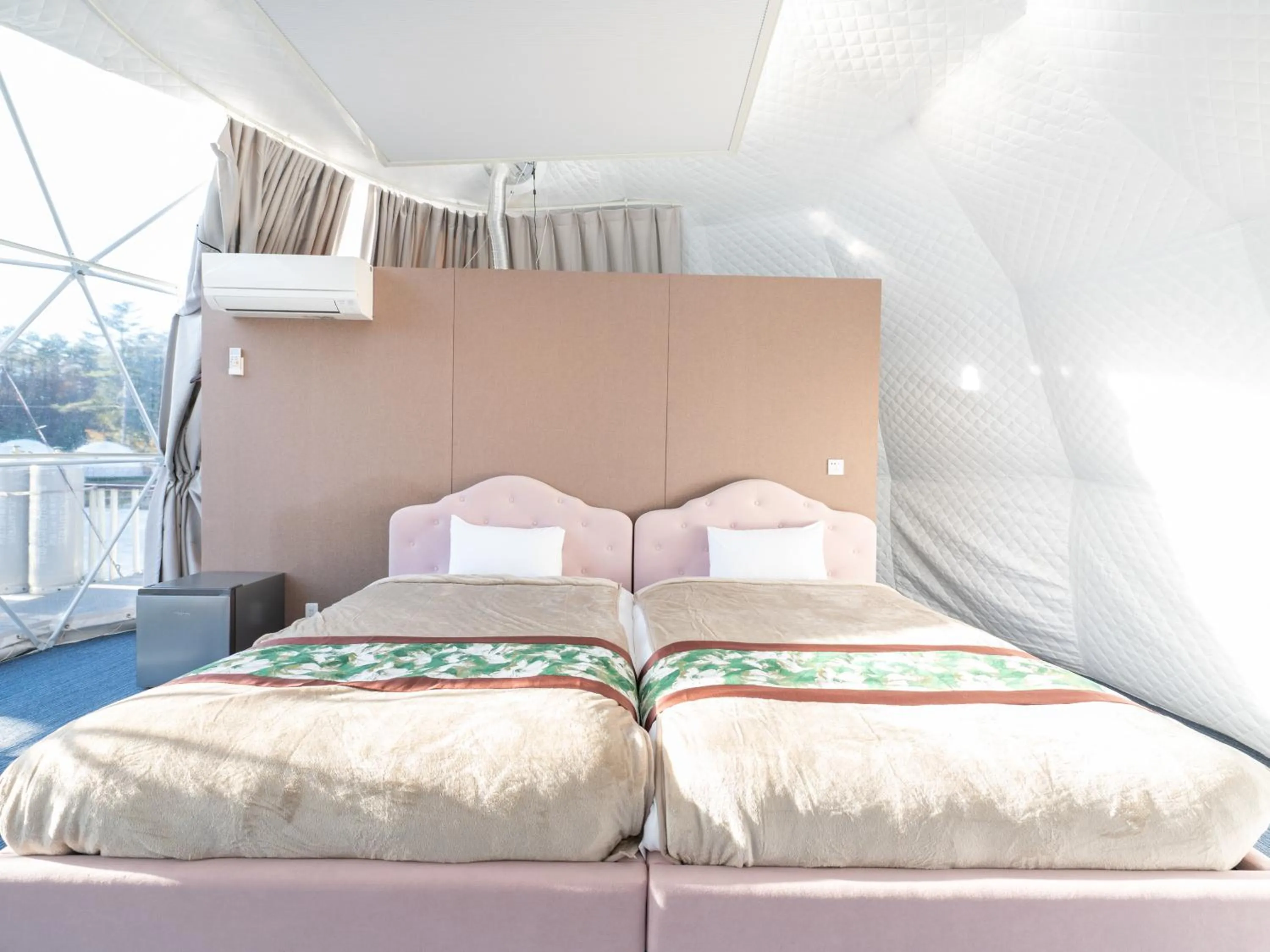 Photo of the whole room, Bed in Fuji Hoshizorano Mura Tabist